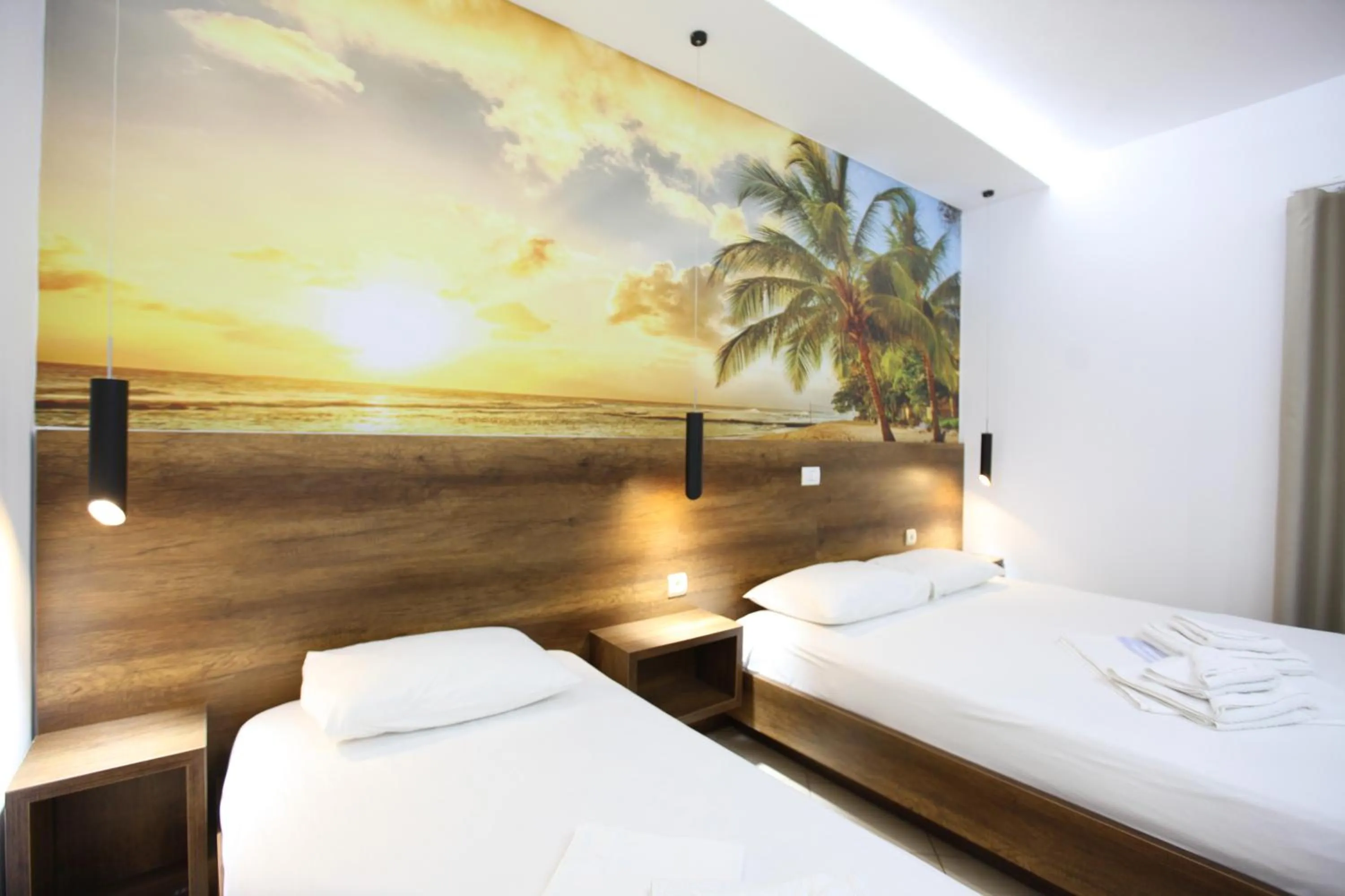 Bedroom, Bed in Ksamil Central Park Hotel