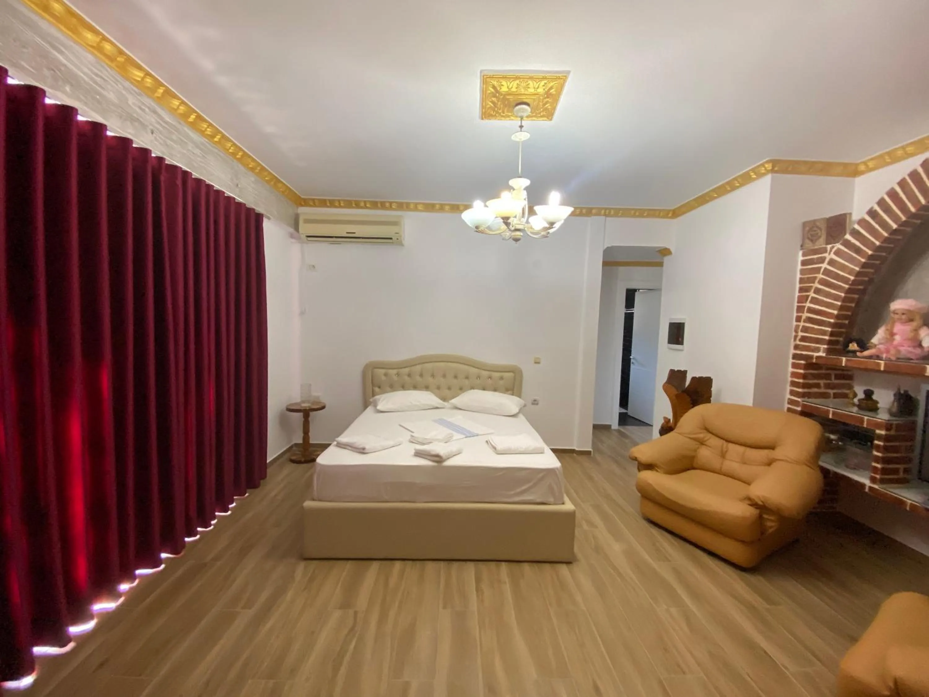 Photo of the whole room, Bed in Ksamil Central Park Hotel