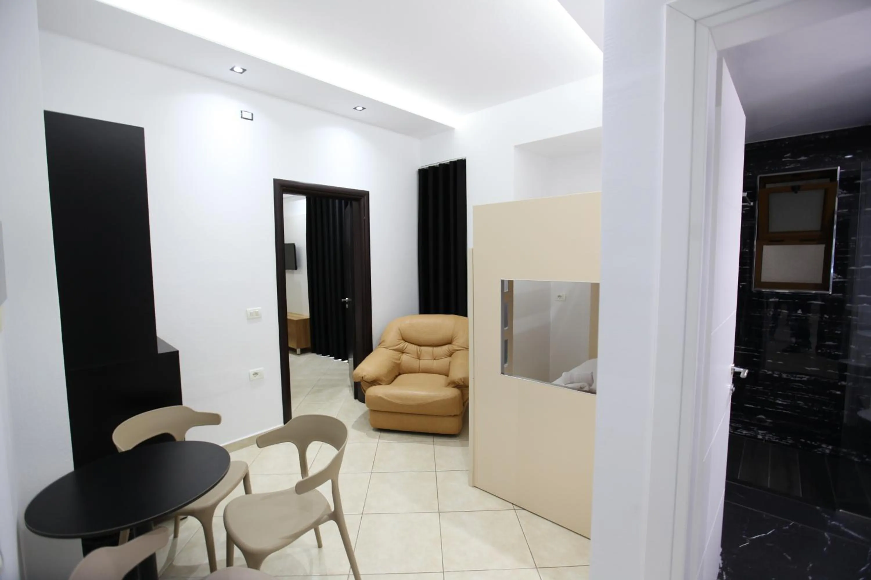 Living room in Ksamil Central Park Hotel