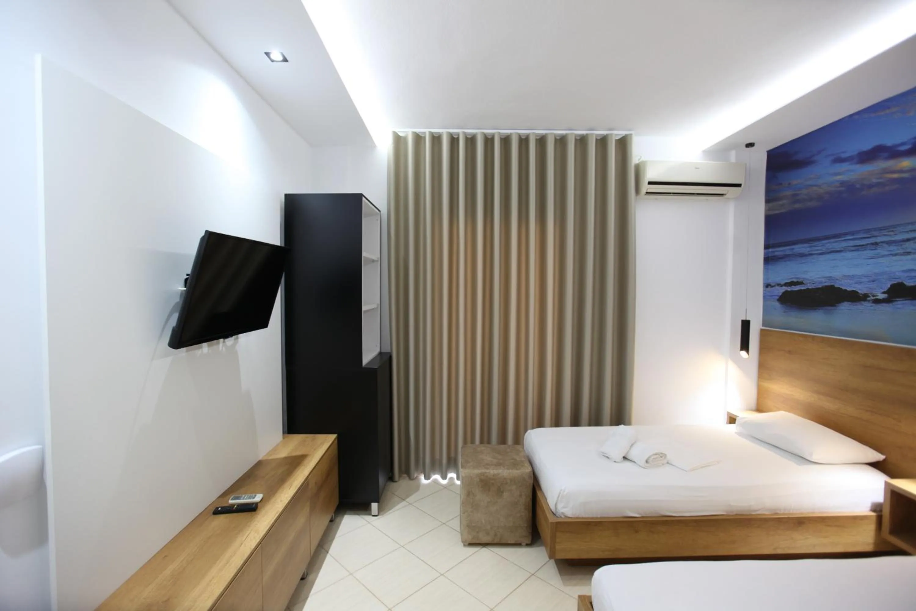 Photo of the whole room, Bed in Ksamil Central Park Hotel