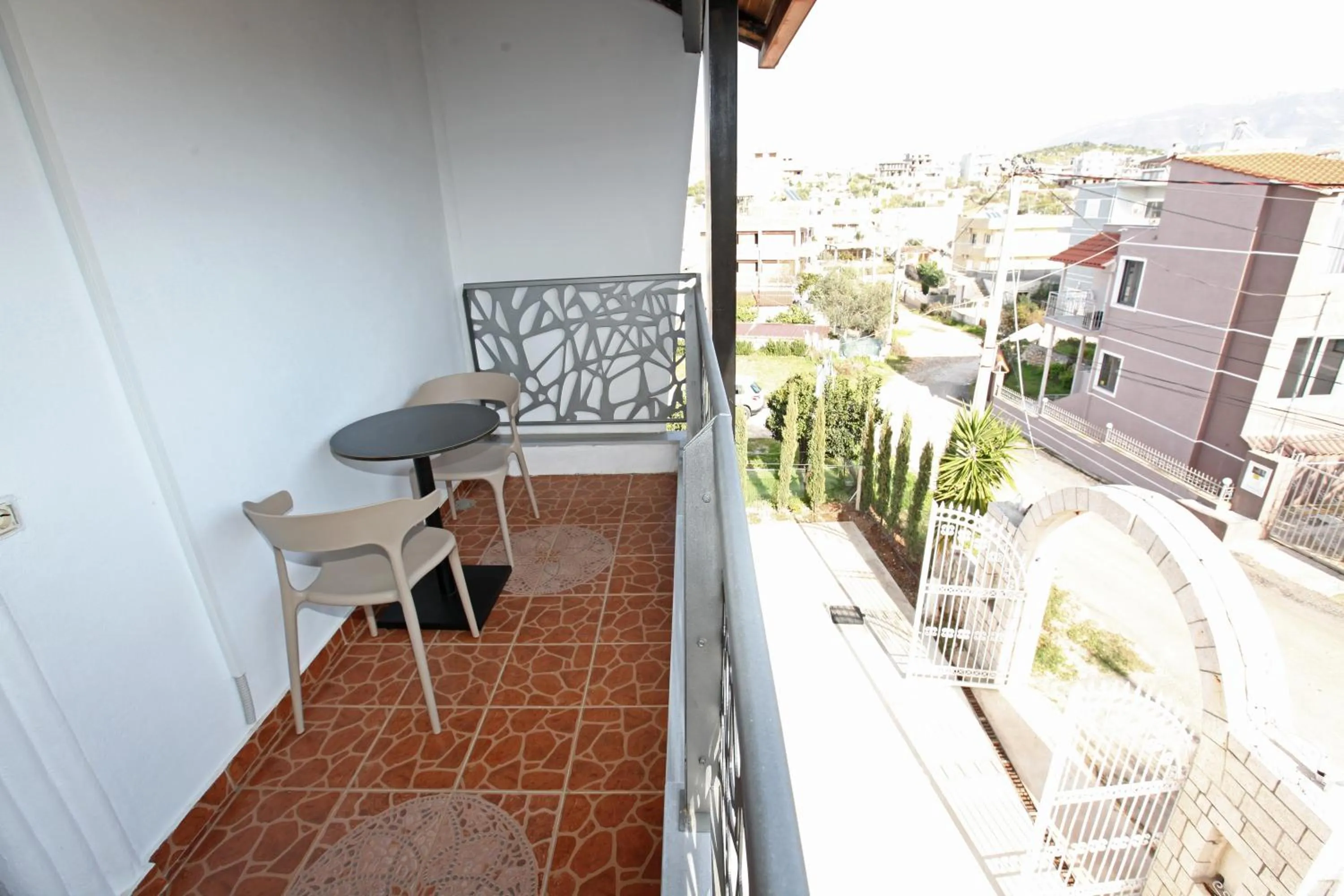 Balcony/Terrace in Ksamil Central Park Hotel