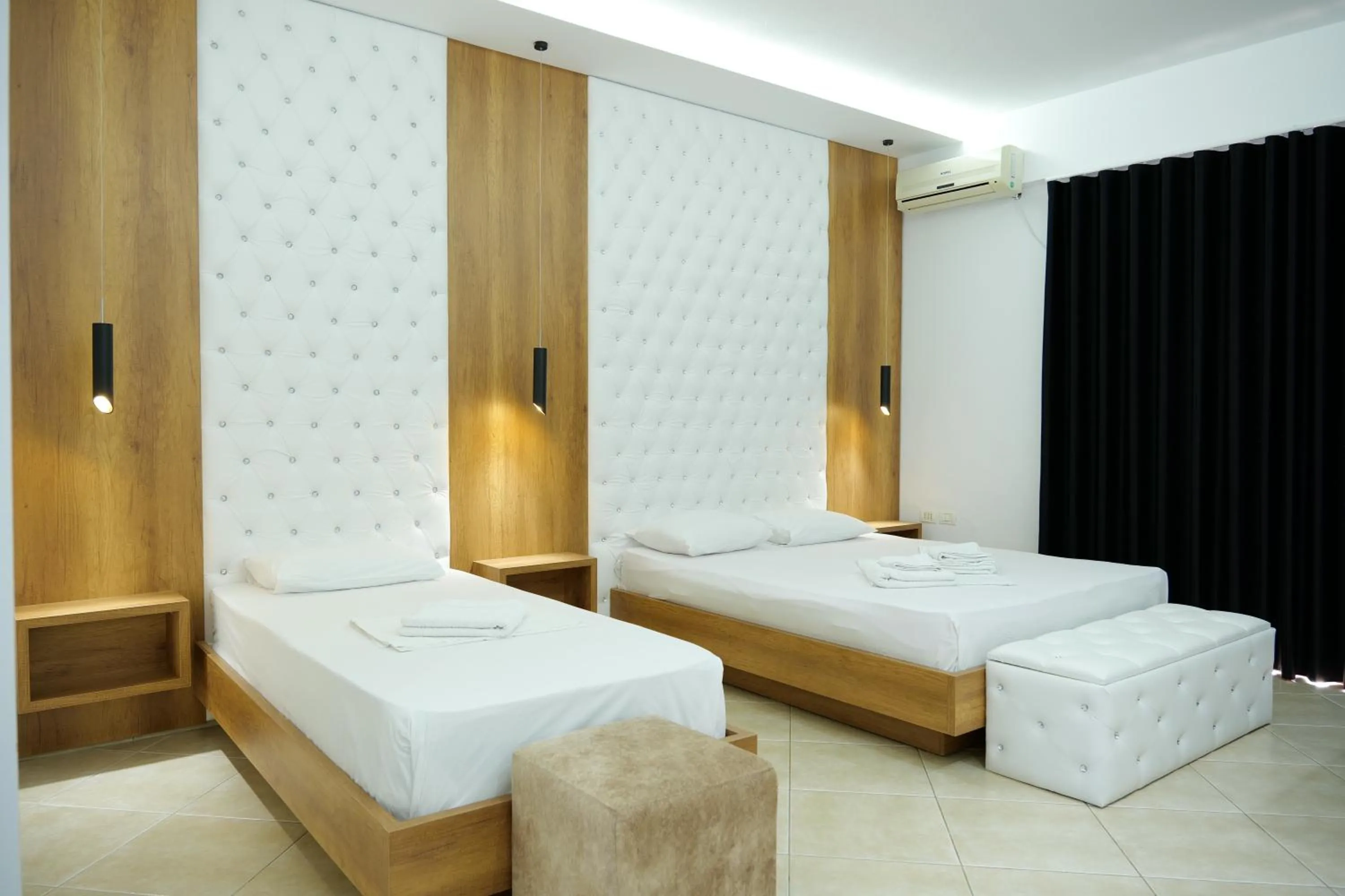 Bedroom, Bed in Ksamil Central Park Hotel