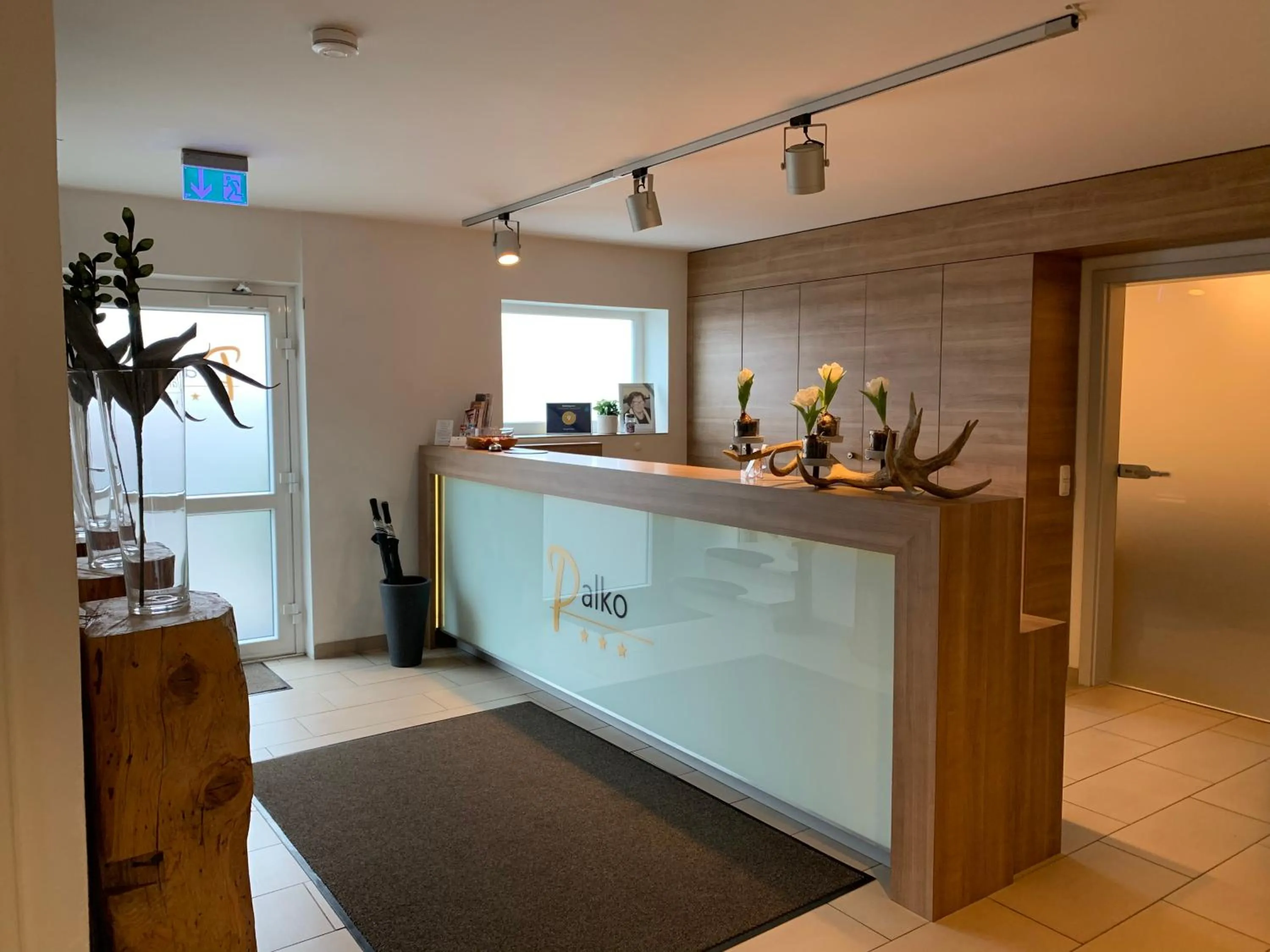 Lobby or reception in Hotel Palko