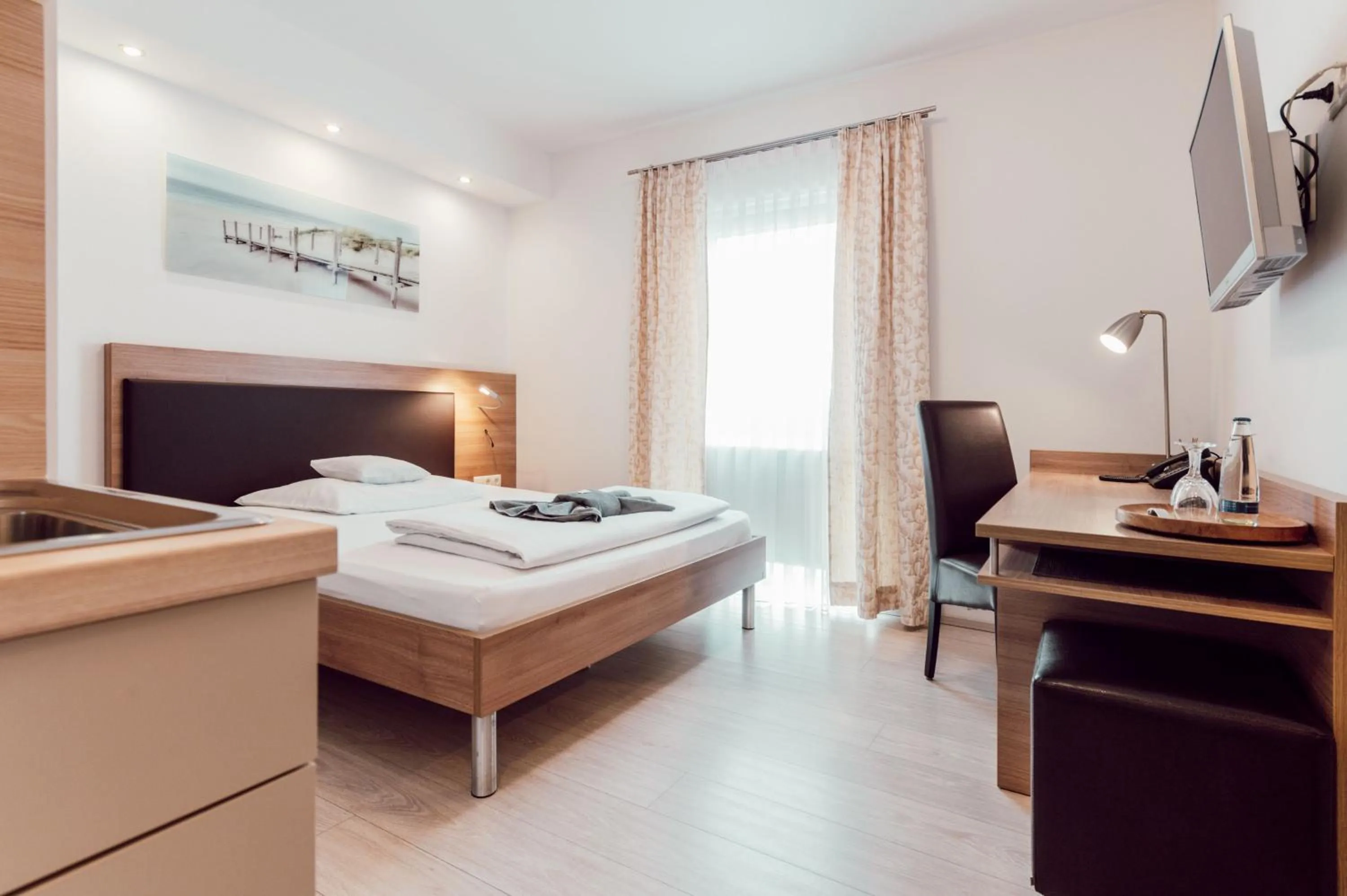 Bed in Aparthotel Othello