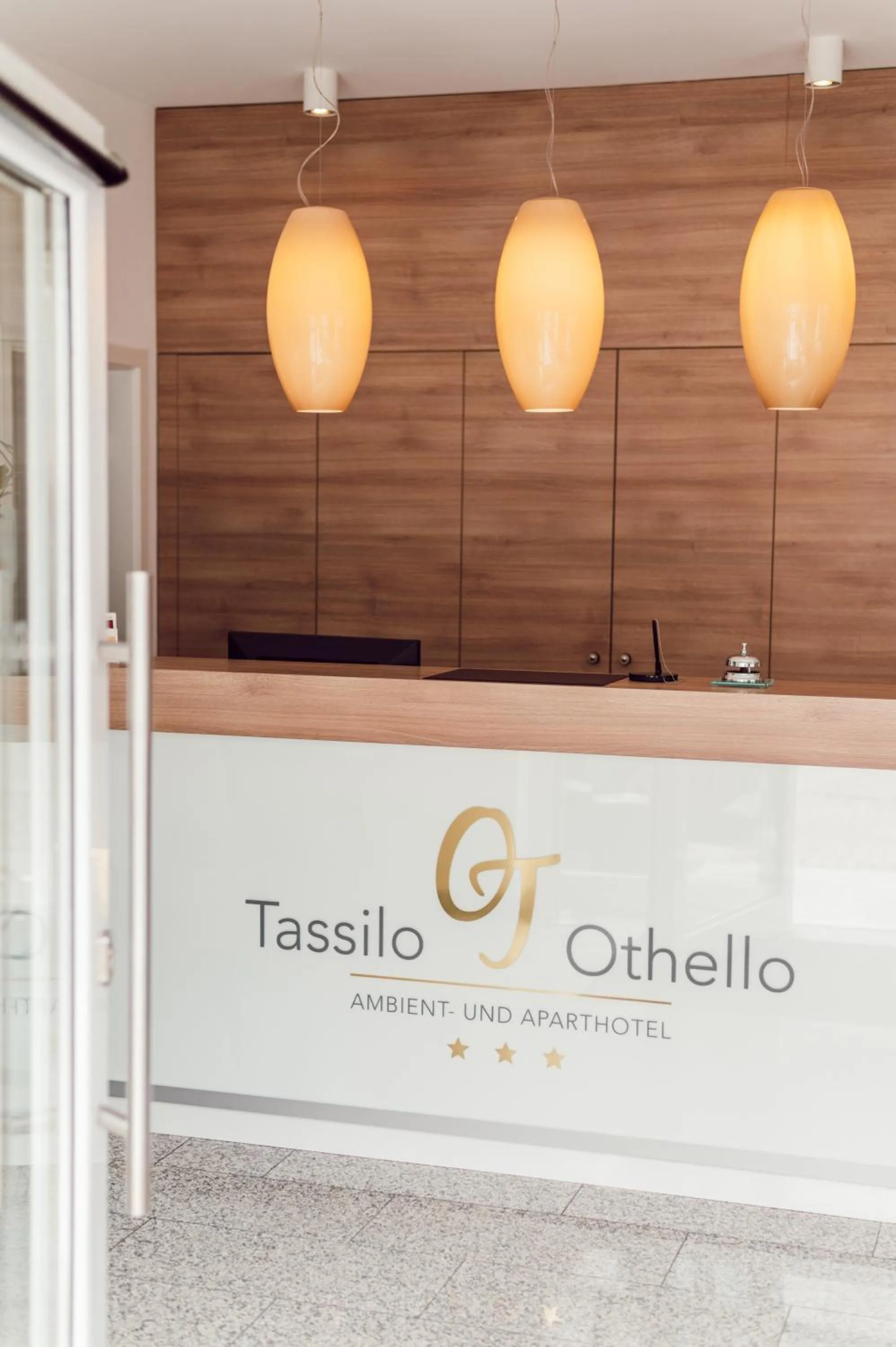 Lobby or reception in Aparthotel Othello