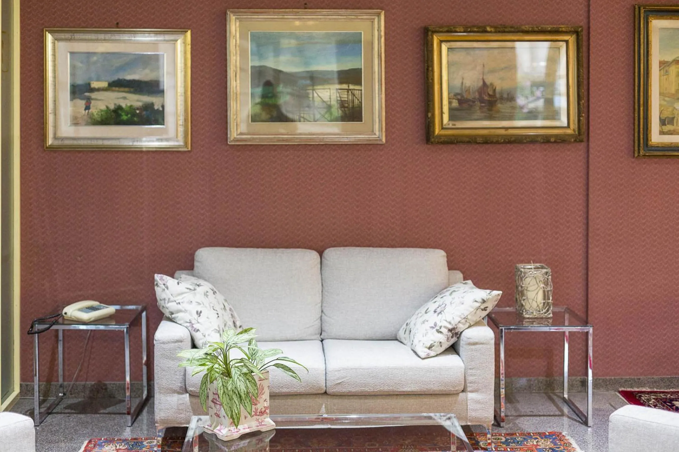 Lobby or reception in Hotel Maja