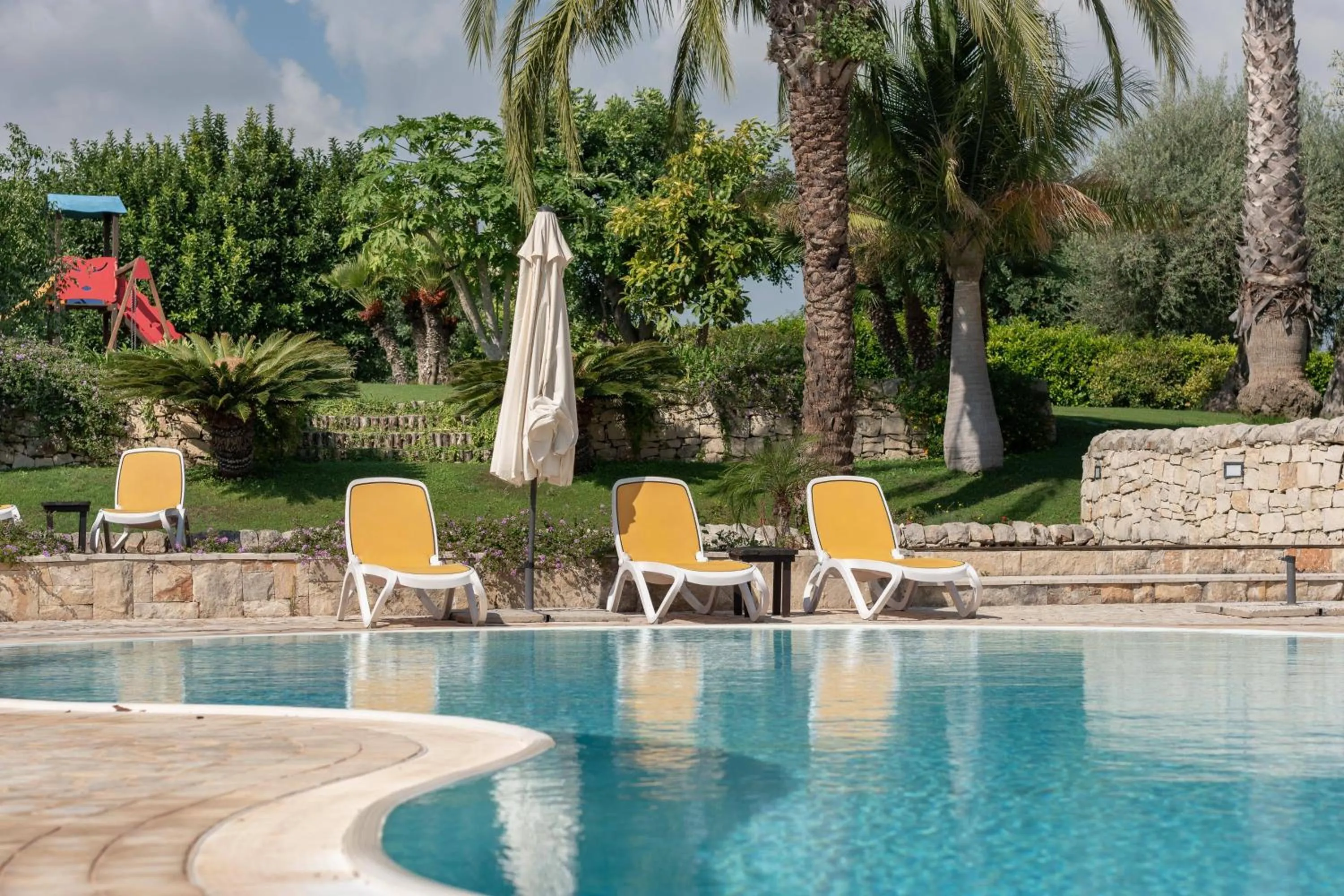 Swimming pool in Relais Torre Marabino