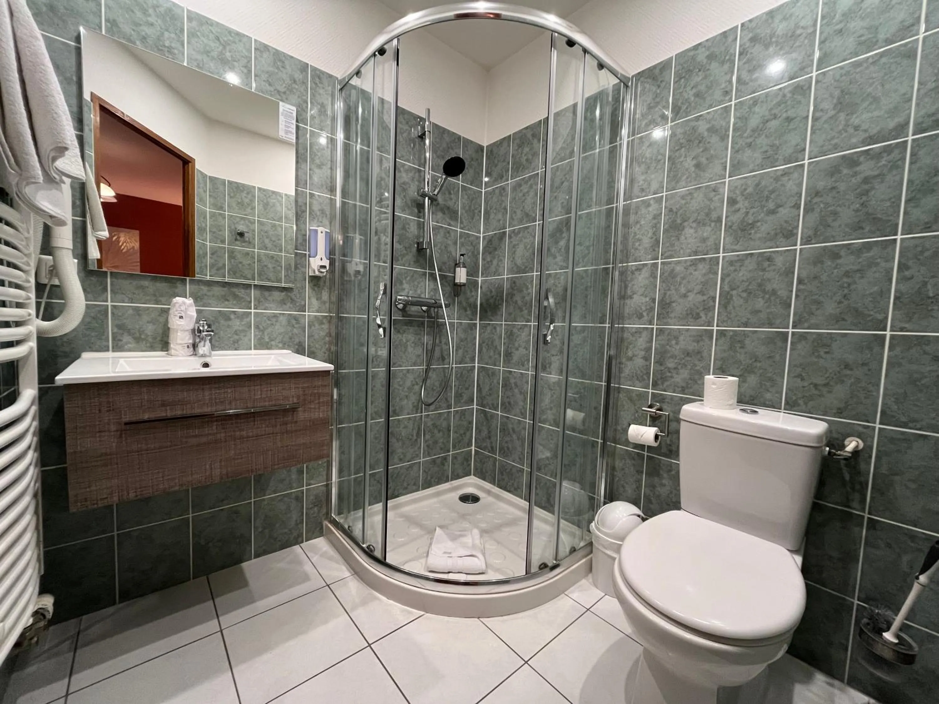 Toilet in Hôtel & Appartements Le Florence