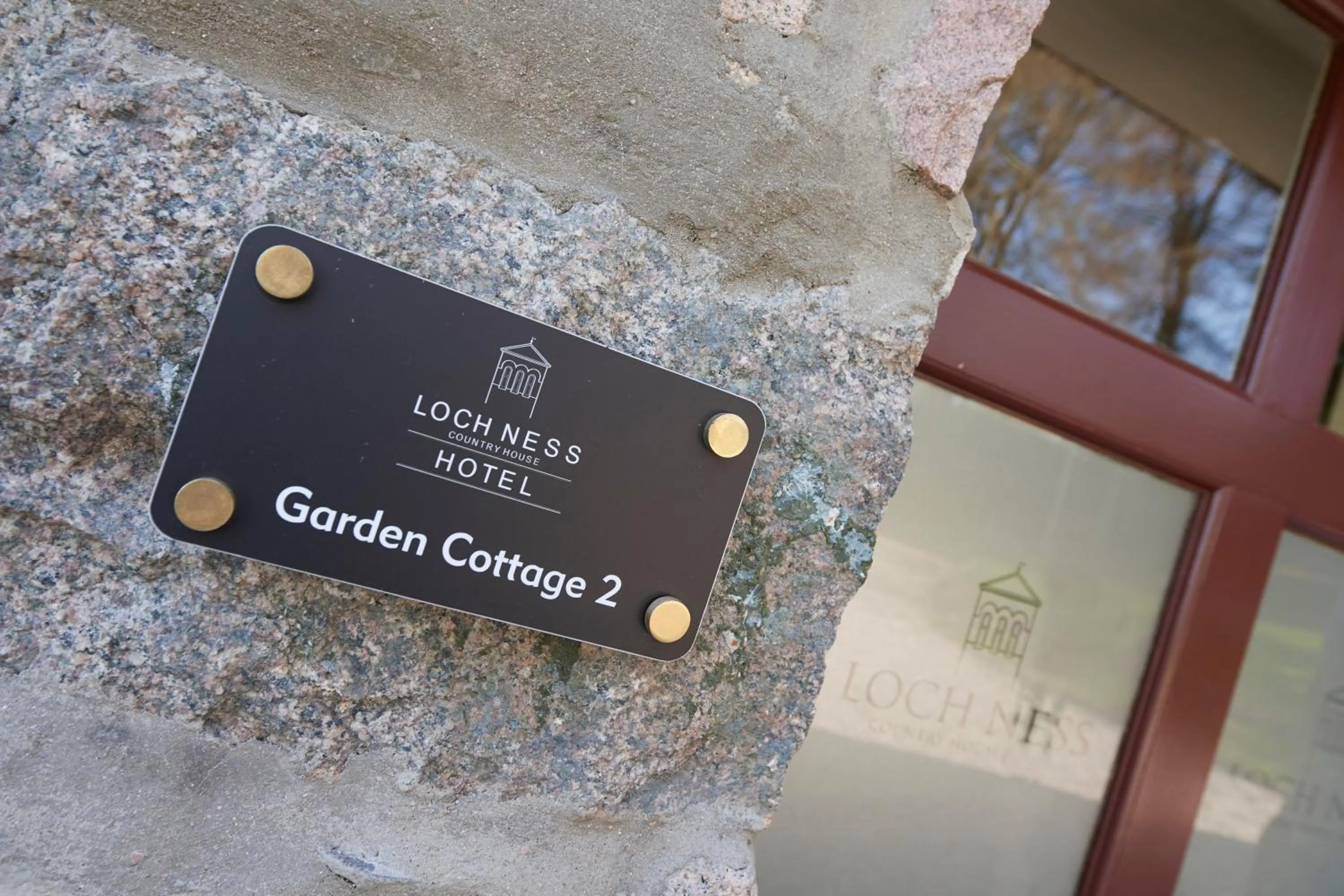 Garden in Loch Ness Country House Hotel