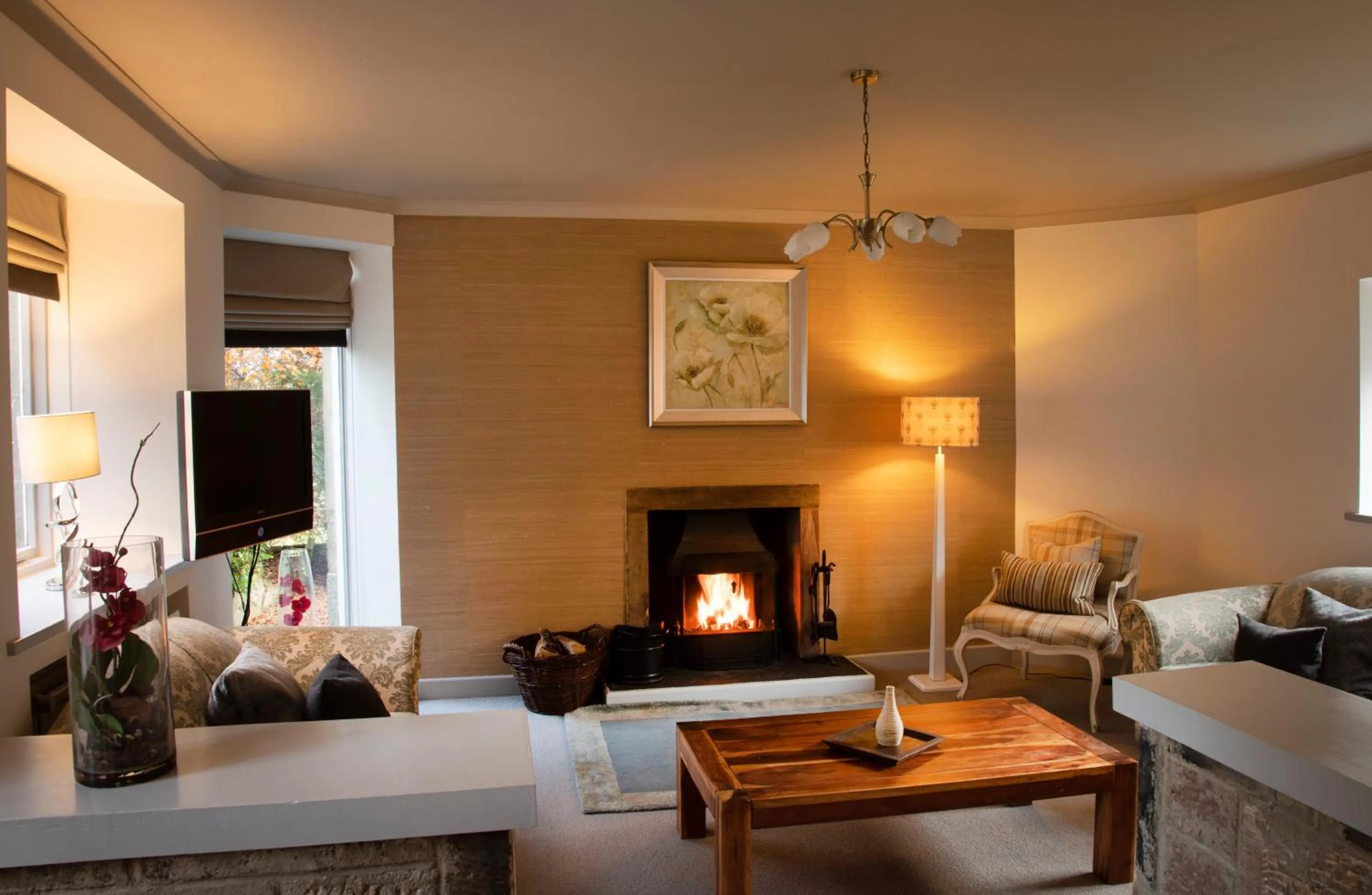 Garden in Loch Ness Country House Hotel