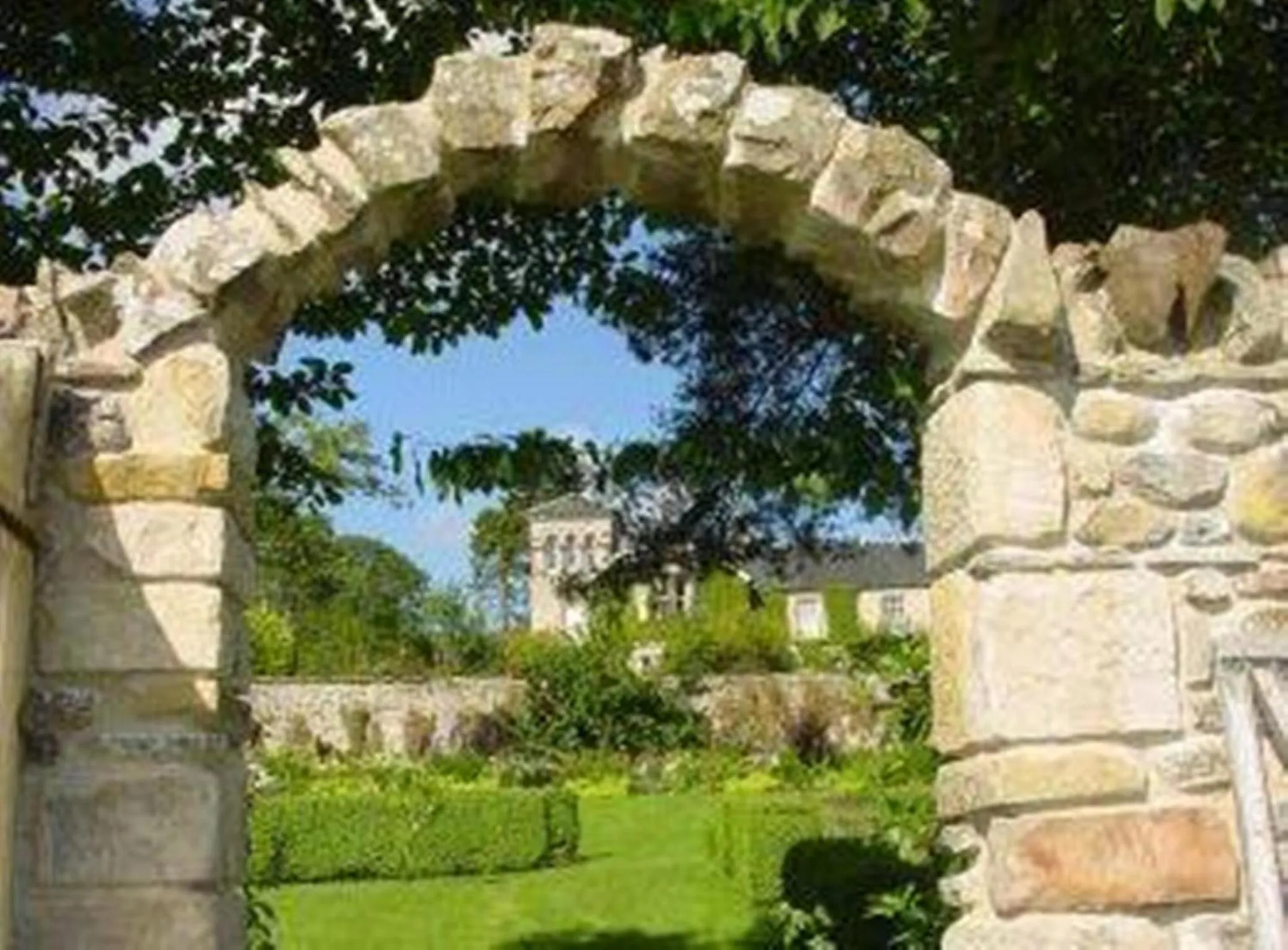 Garden in Loch Ness Country House Hotel