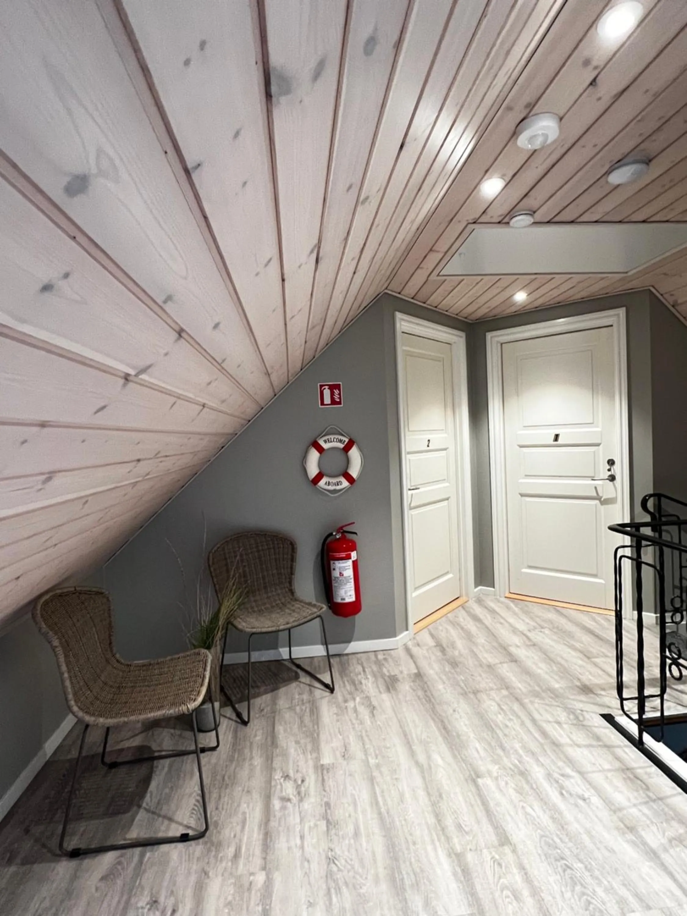 Seating area in Jerup Bed & Breakfast