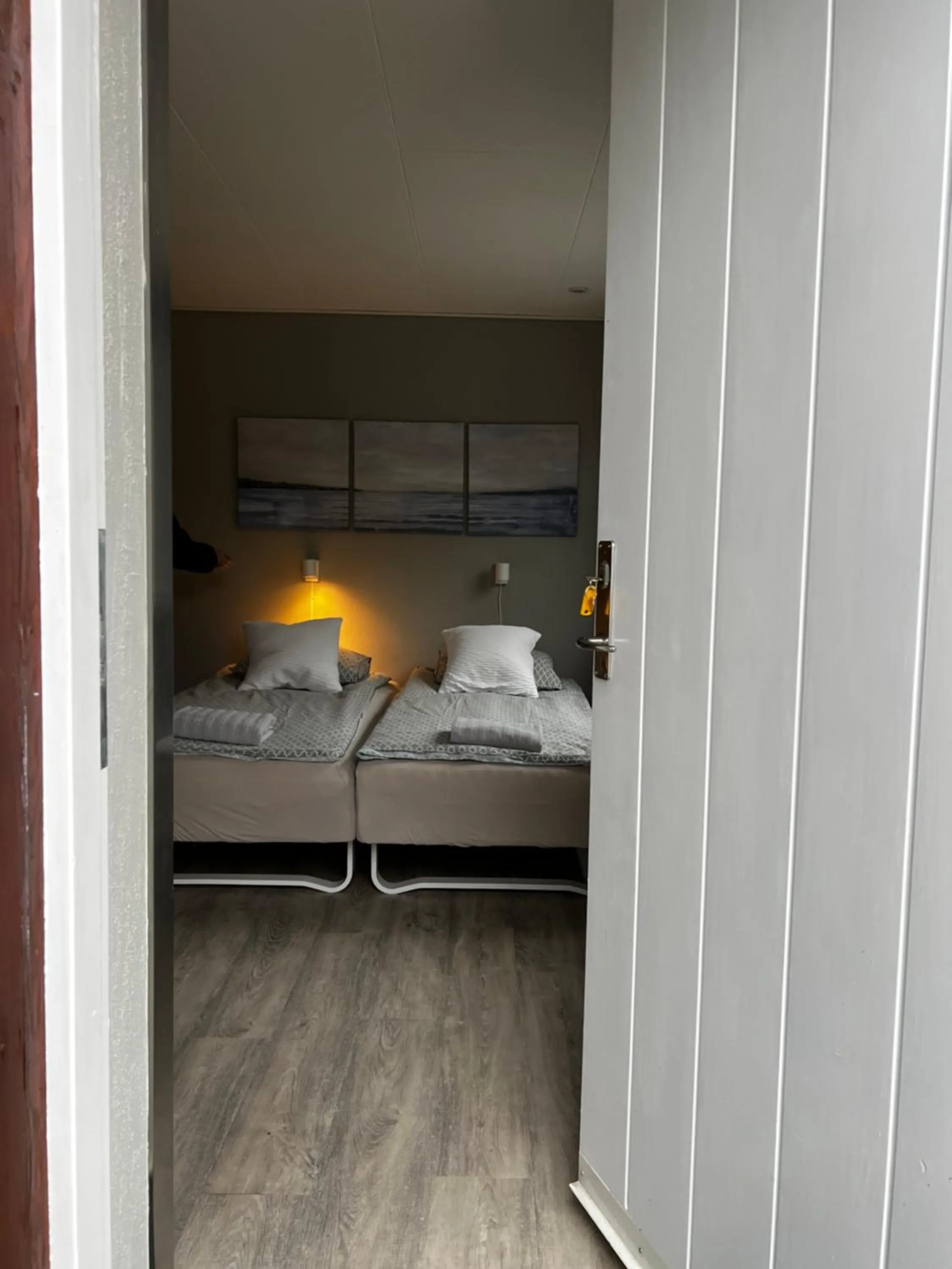 Bed in Jerup Bed & Breakfast