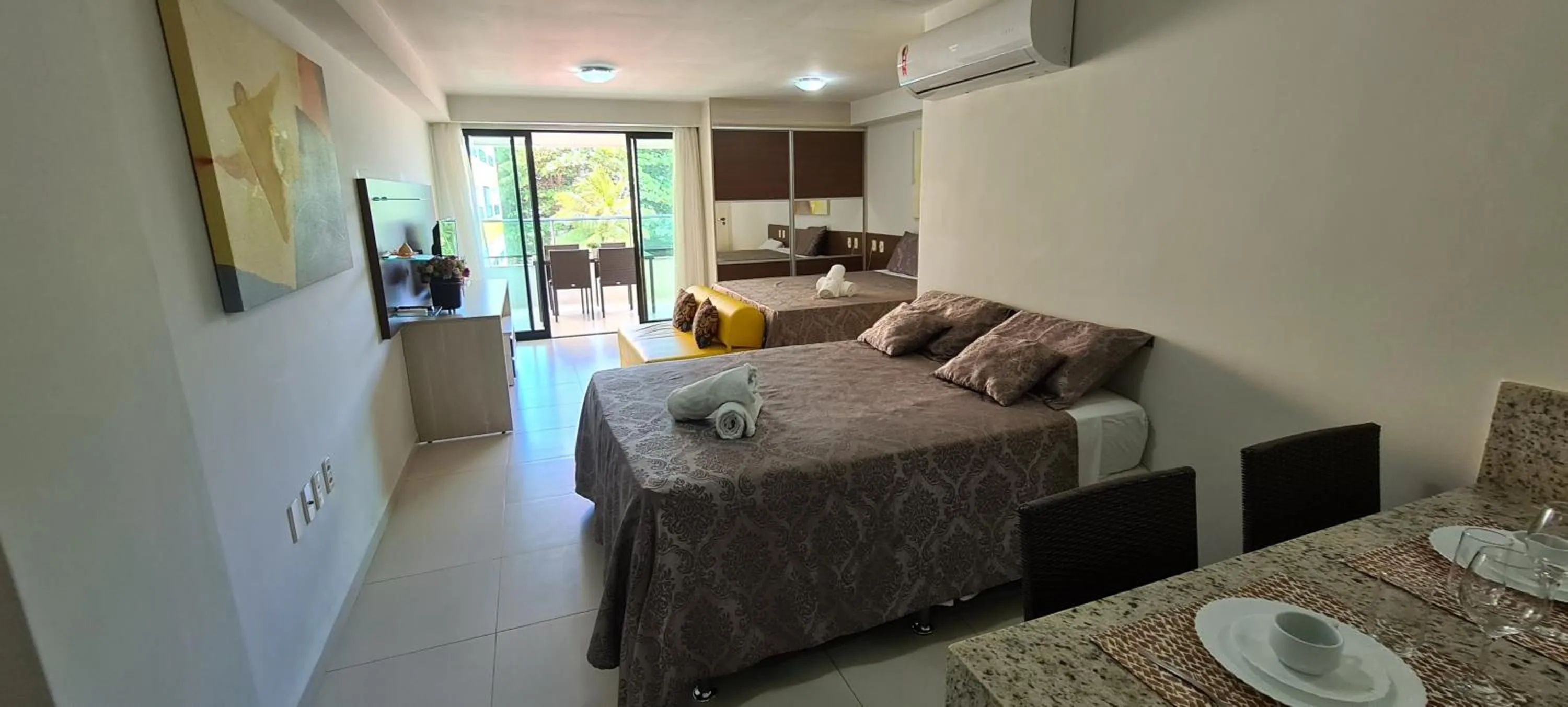 Bed in Luxor Tabatinga Beira Mar