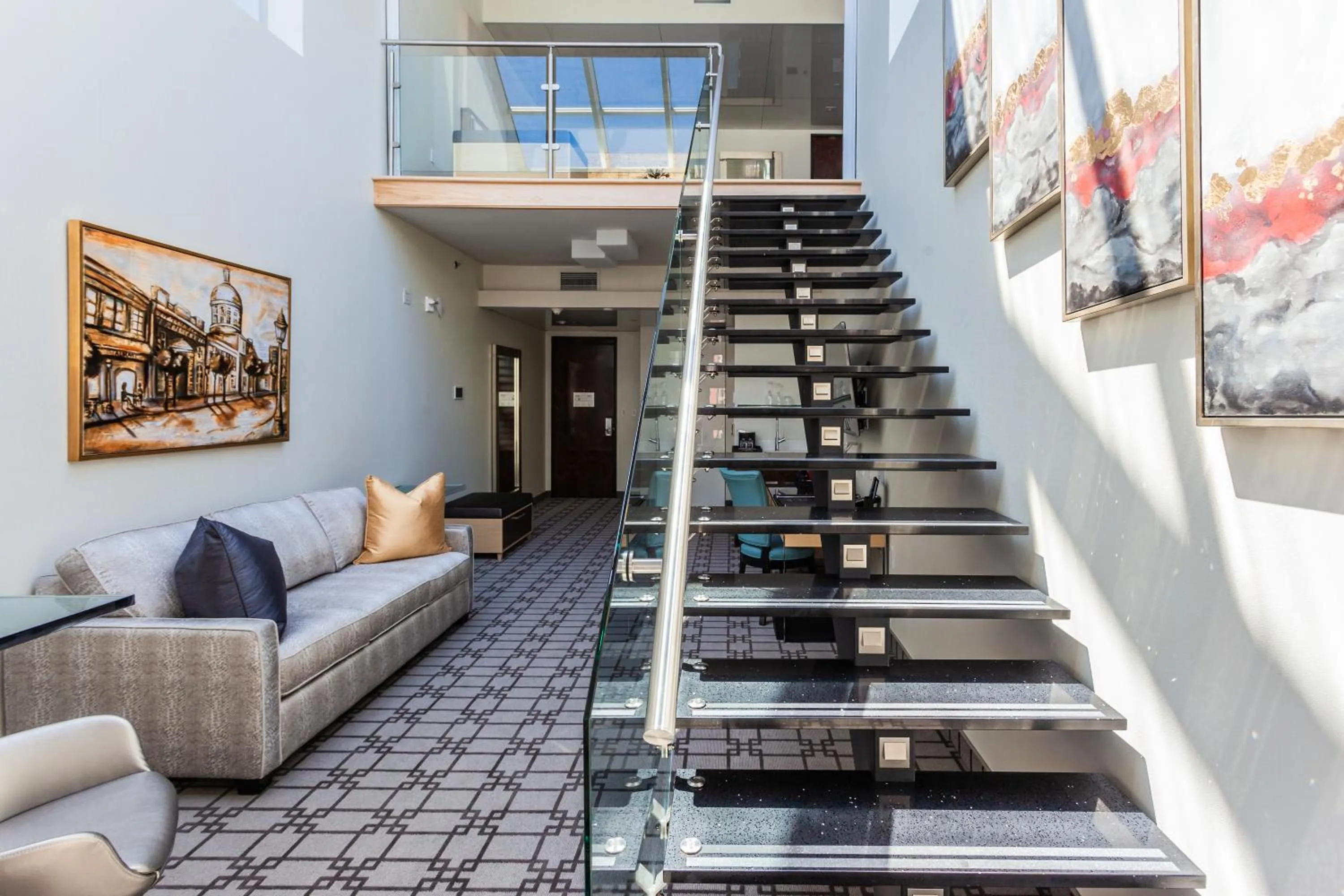 Living room in Le Mount Stephen