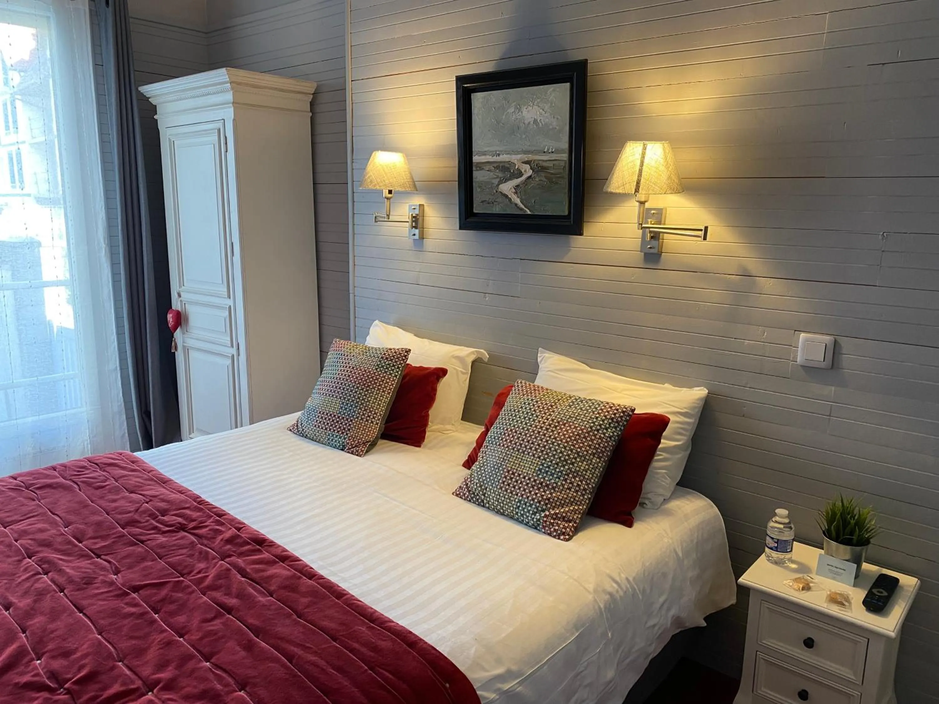 Bedroom in Hôtel de charme Equinoxe