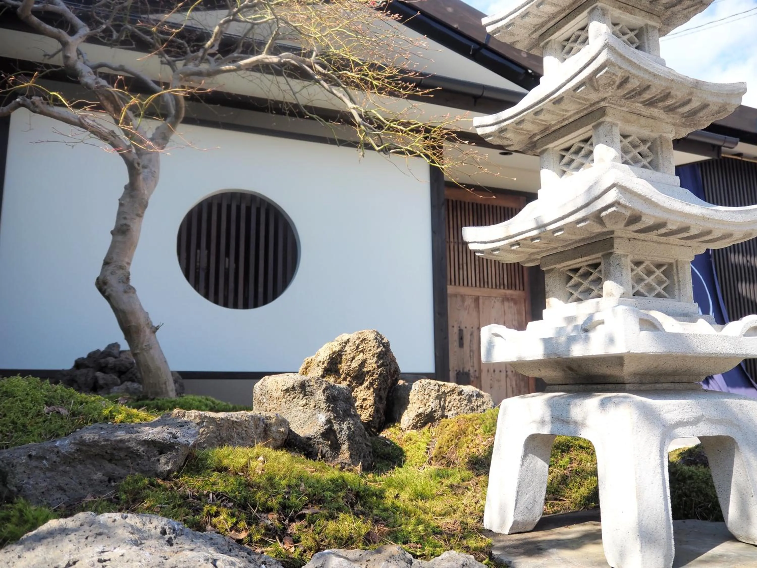 Garden in Hostel SAMURISE KURA