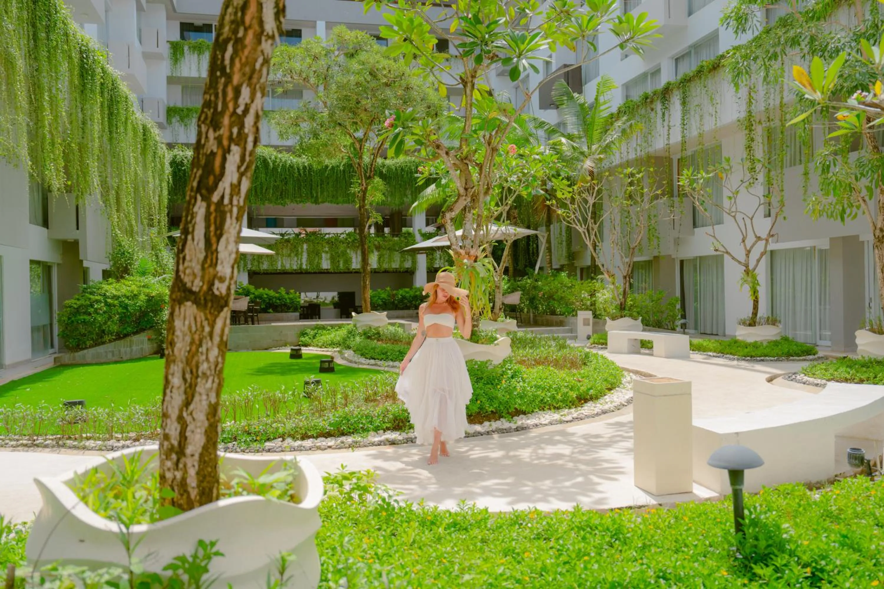 Garden in Tijili Hotel Benoa