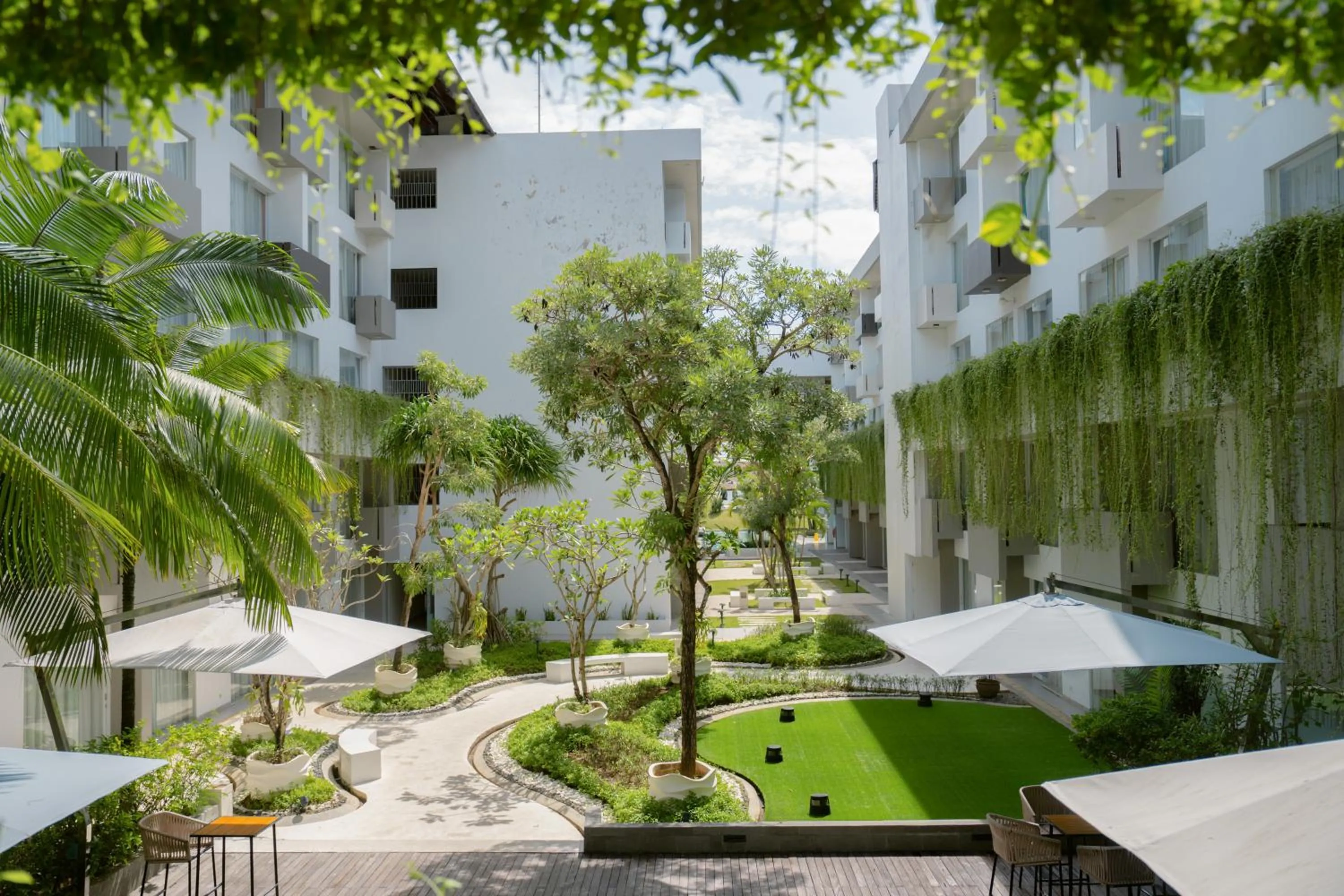 Garden in Tijili Hotel Benoa