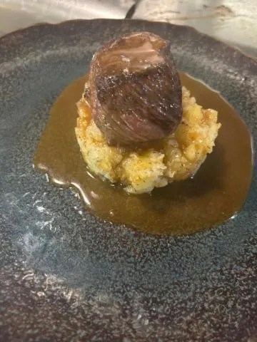 Food and drinks in Logis Hôtel restaurant Horizon 117