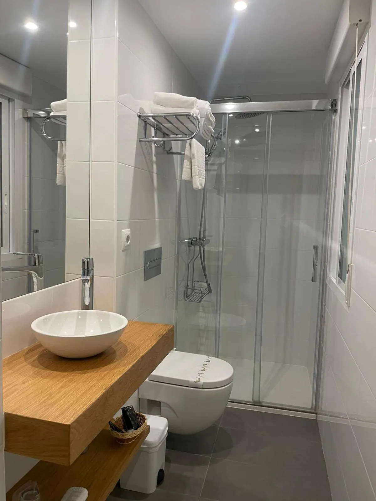 Toilet in Hotel Casa Román