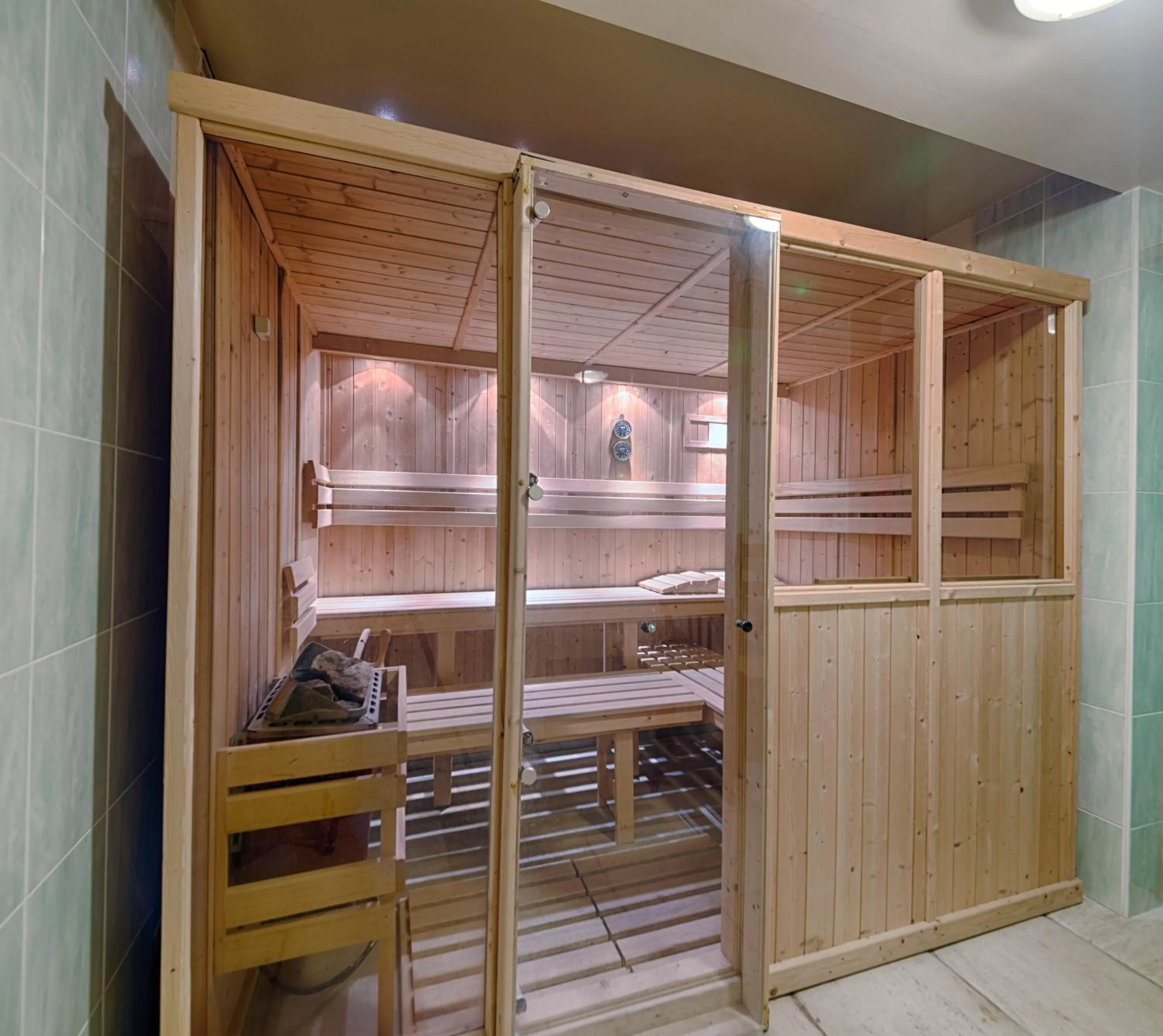 Sauna in Logis Le Tadorne