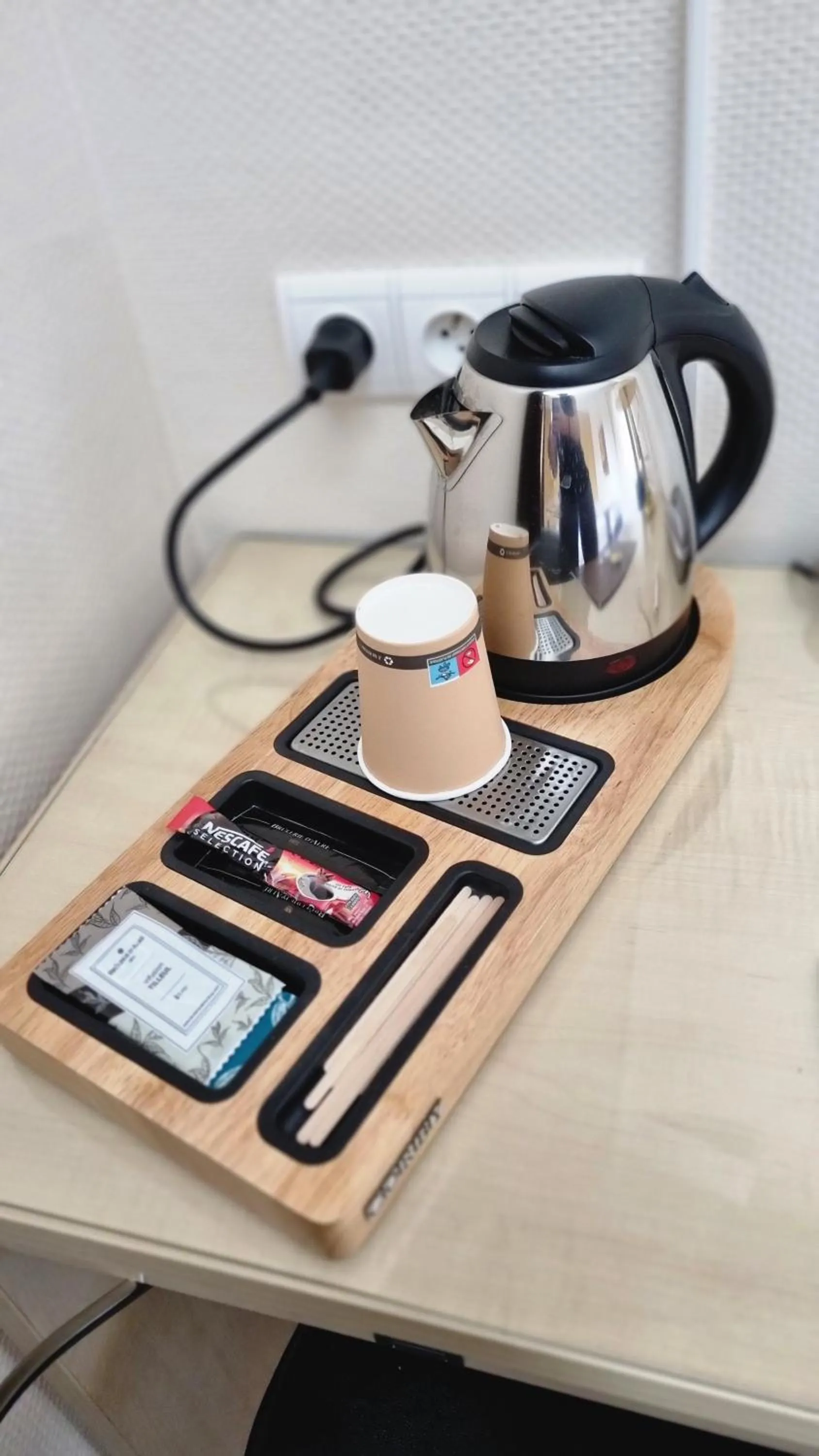 Coffee/tea facilities in Logis L'Abreuvoir