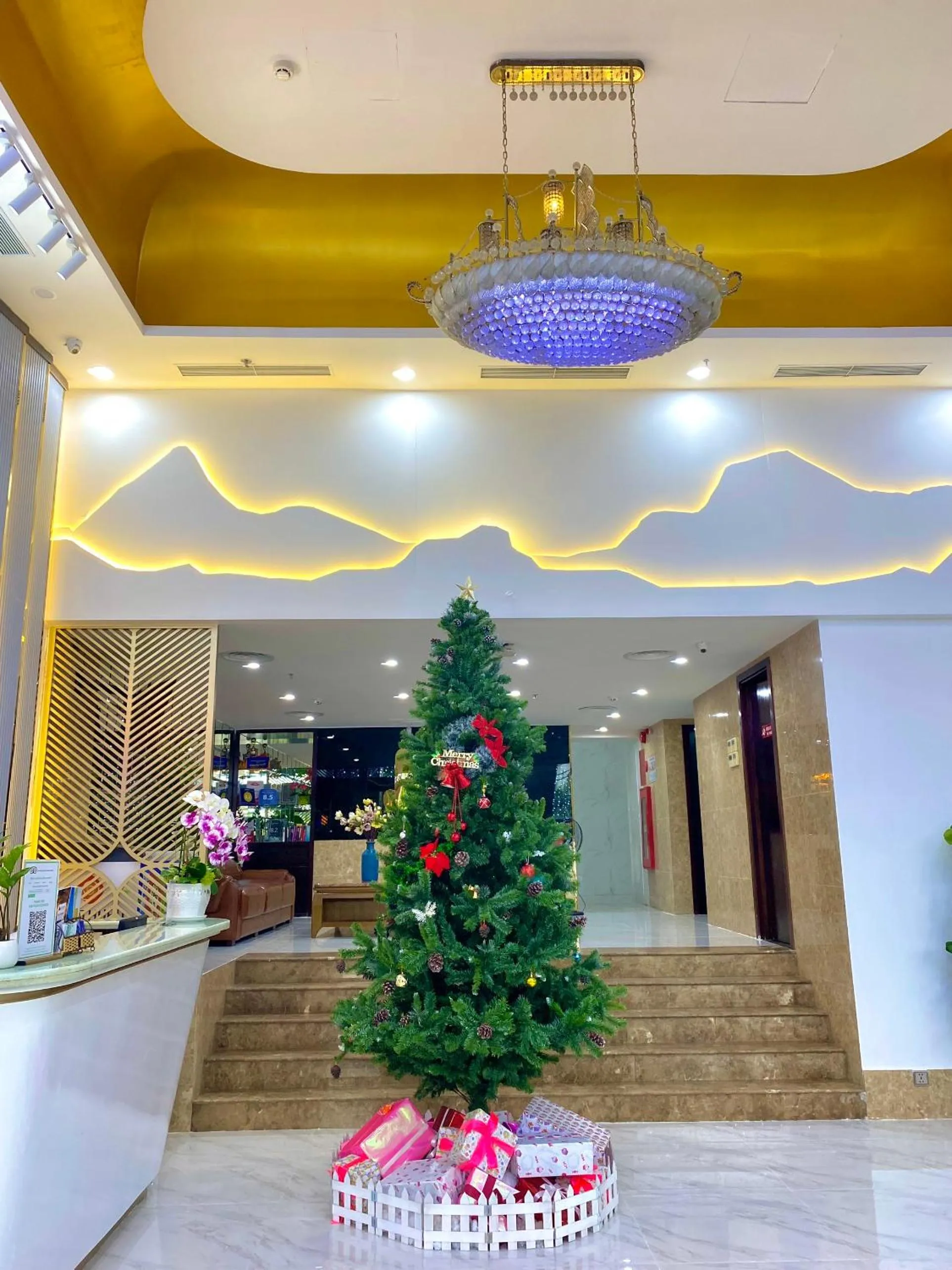 Lobby or reception in ANFADA Hotel Danang