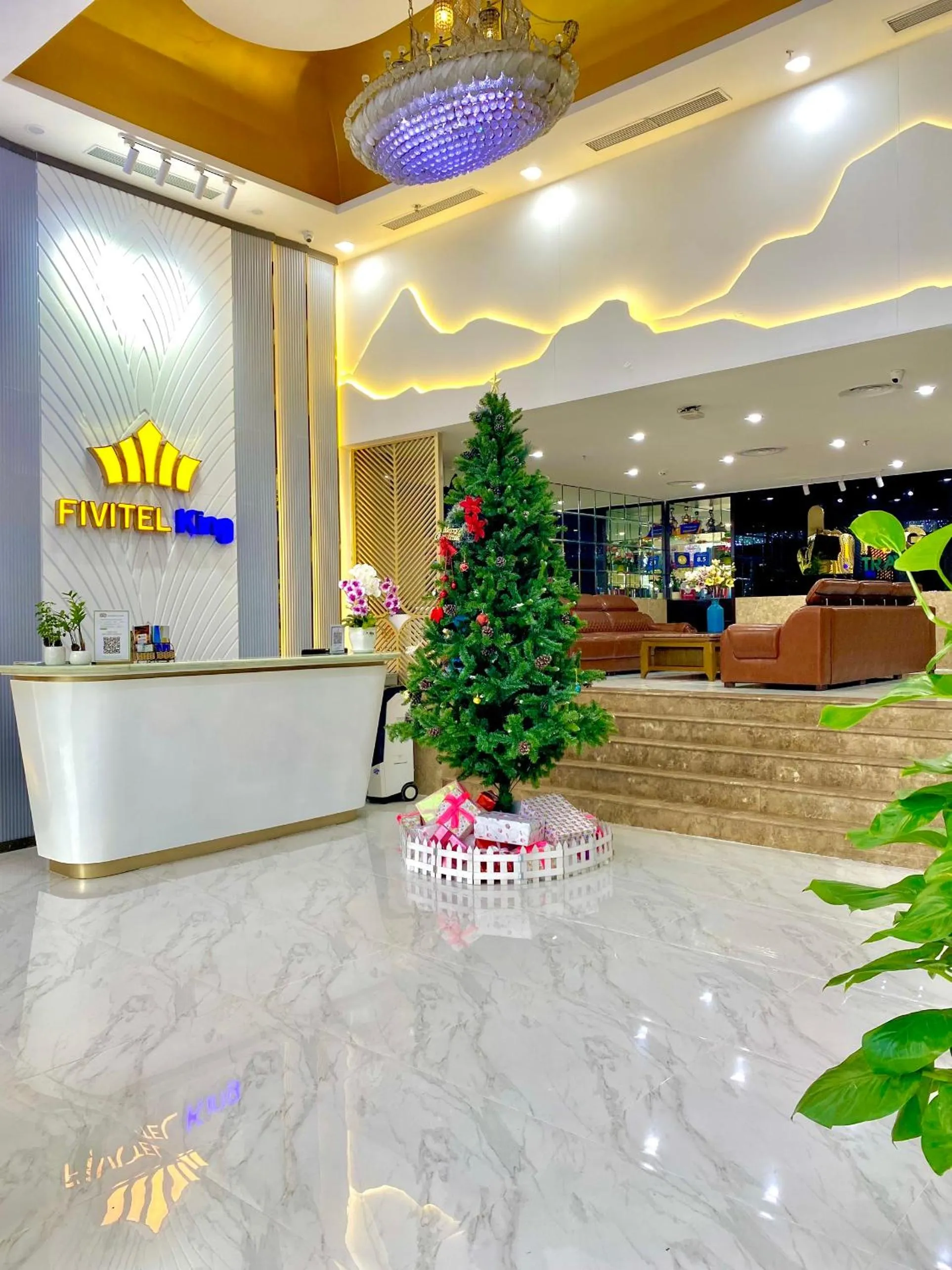 Lobby or reception in ANFADA Hotel Danang