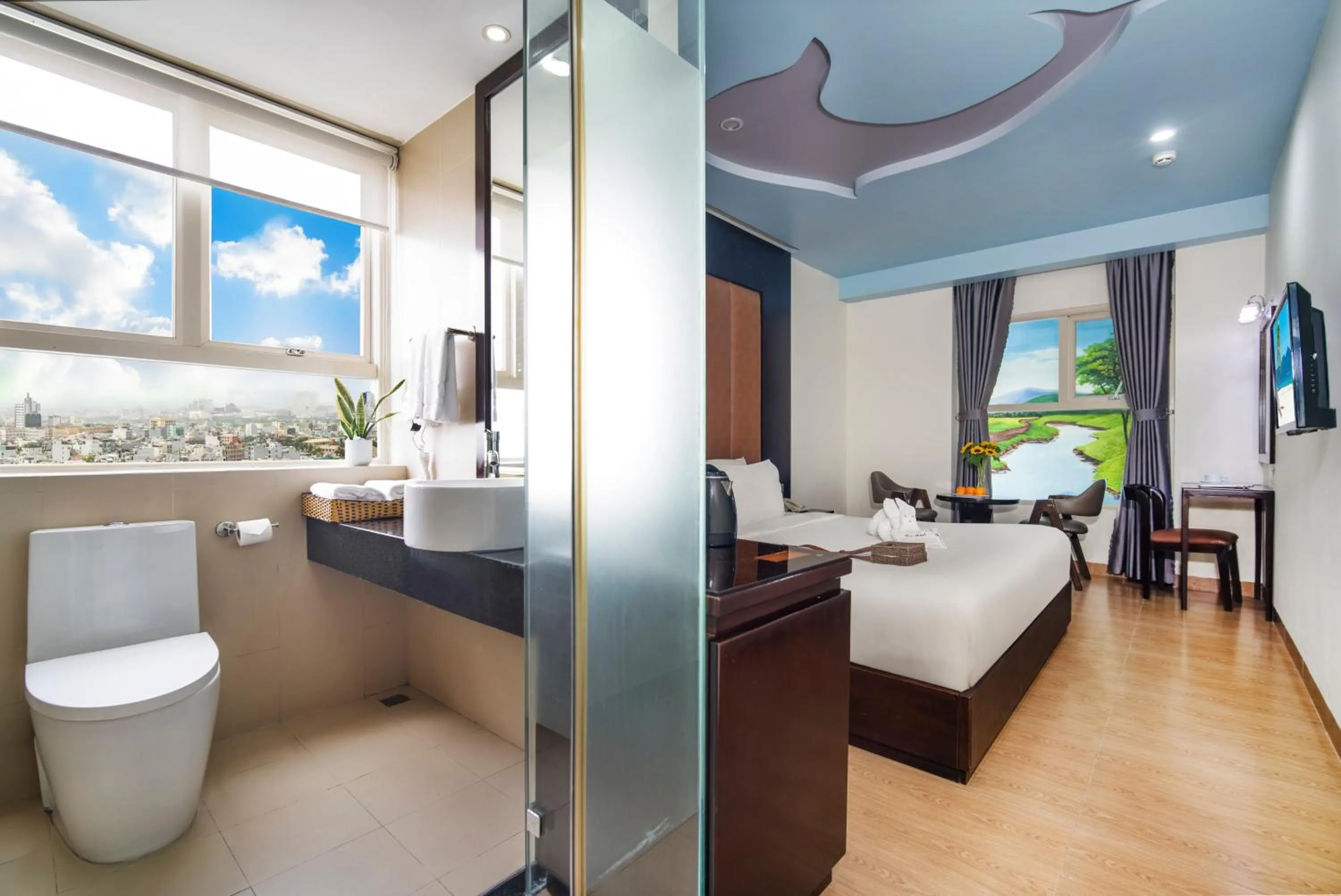 Photo of the whole room, Bed in ANFADA Hotel Danang