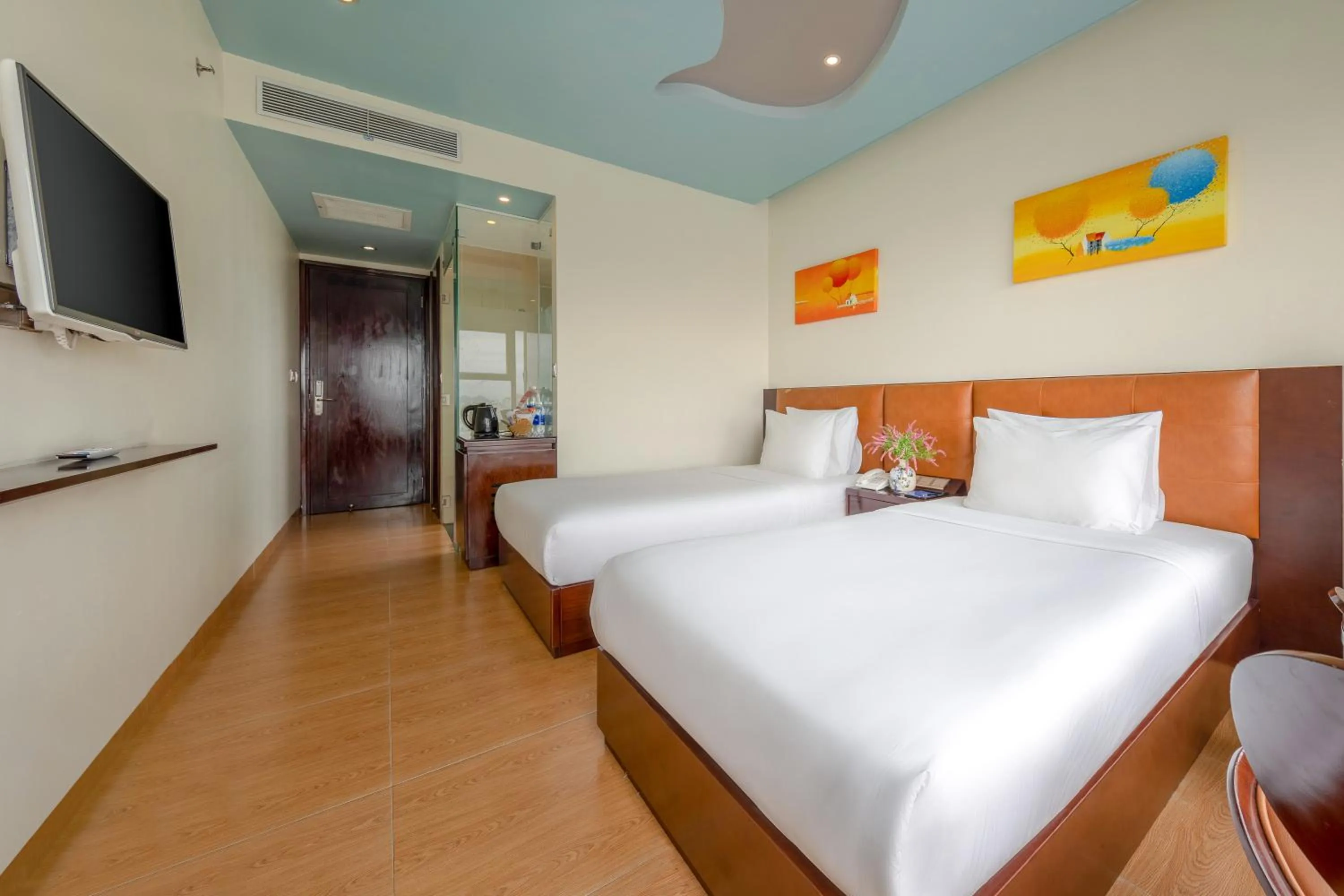Bed in ANFADA Hotel Danang