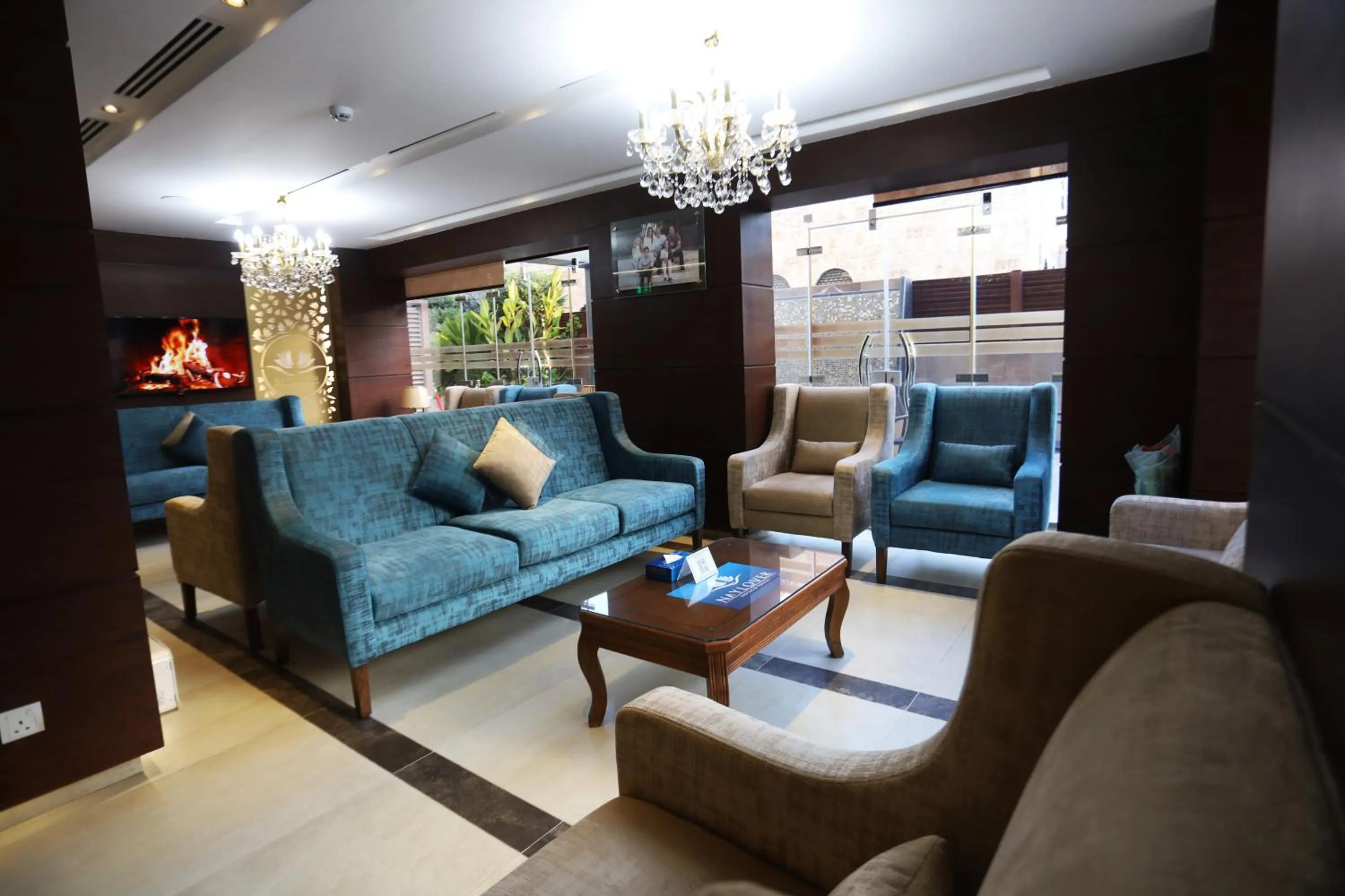 Lobby or reception in Naylover Hotel Suites