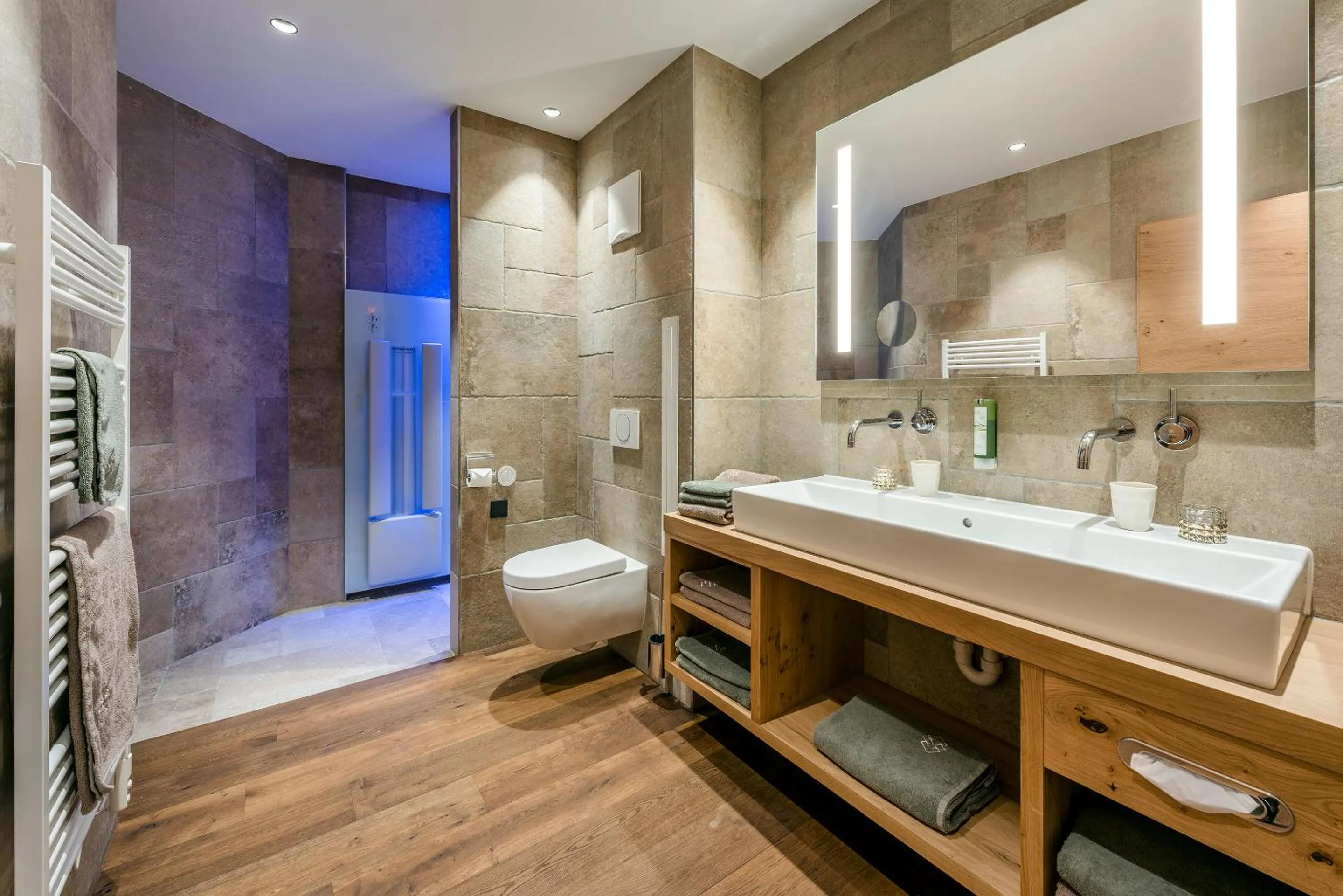 Shower in Kaiserlodge