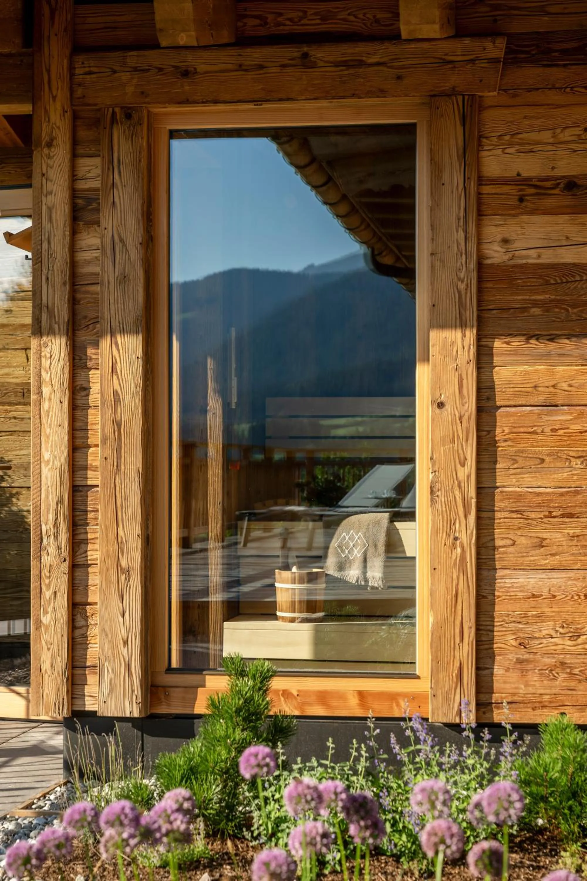 Sauna in Kaiserlodge