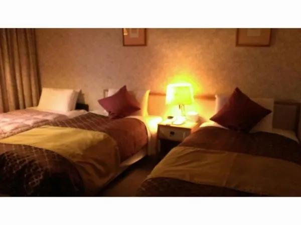 Bed in Sky Hotel Uozu