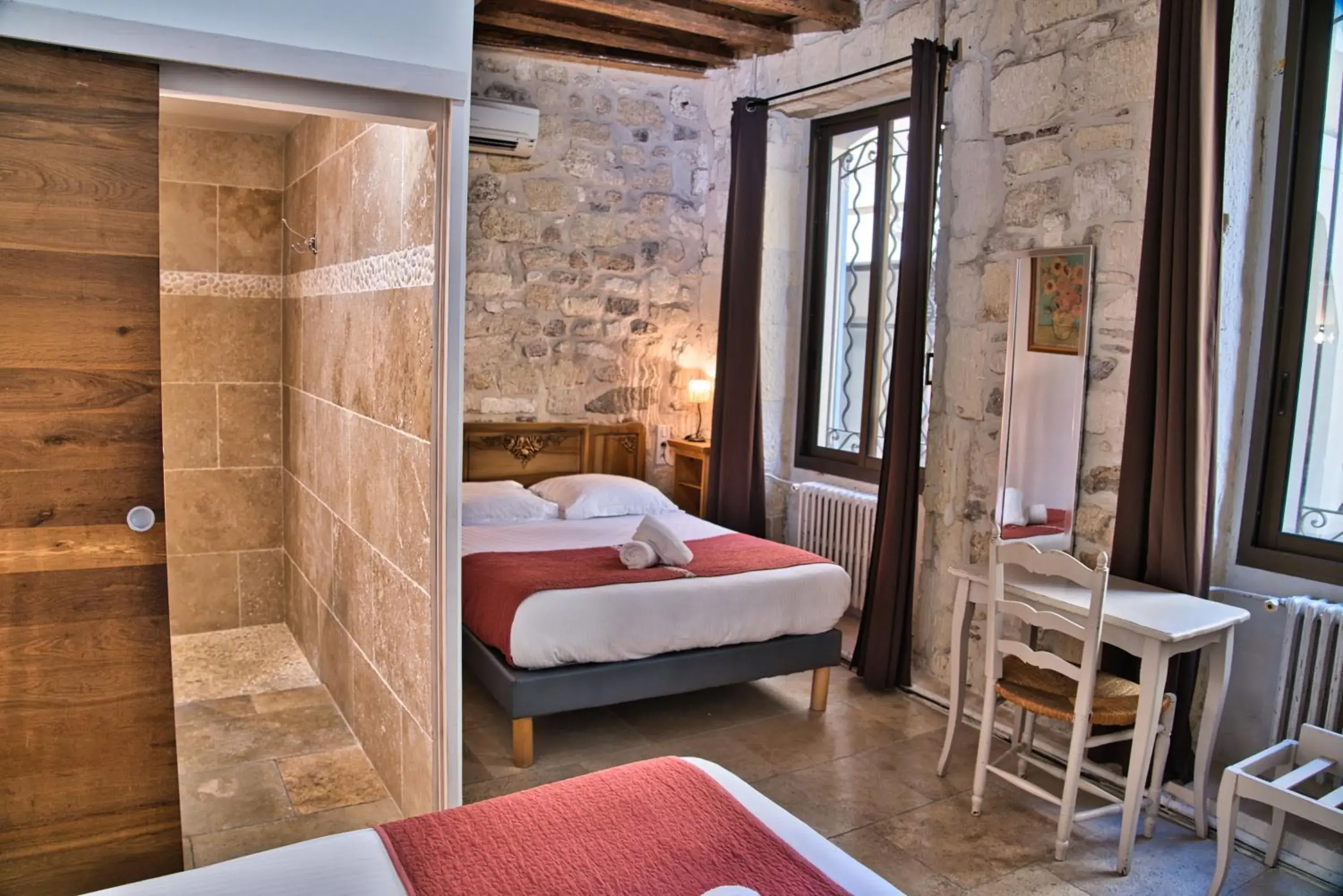 Superior Double Room with Two Double Beds in Hôtel La Muette Superior Double Room with Two Double Beds in Hôtel La Muette