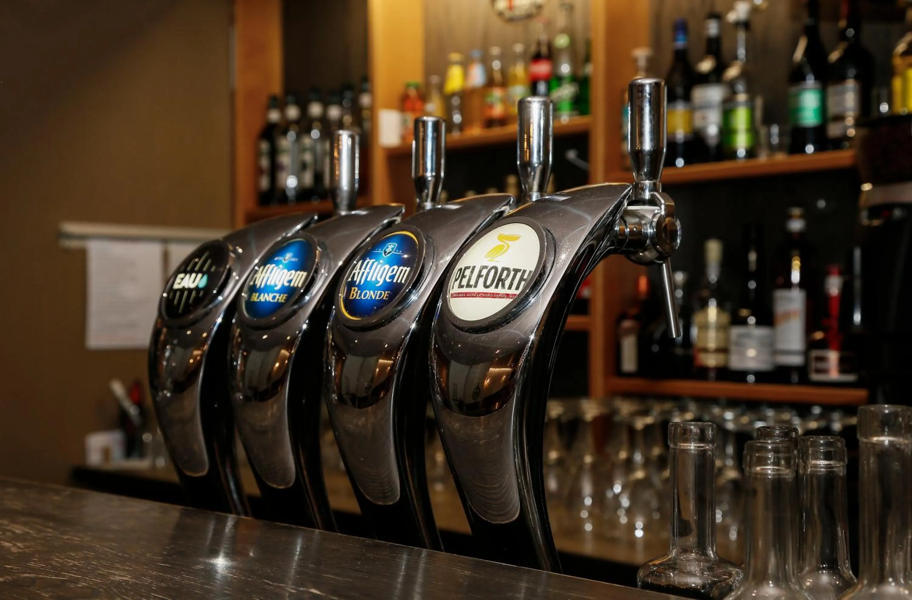 Lounge or bar in Logis Murtel