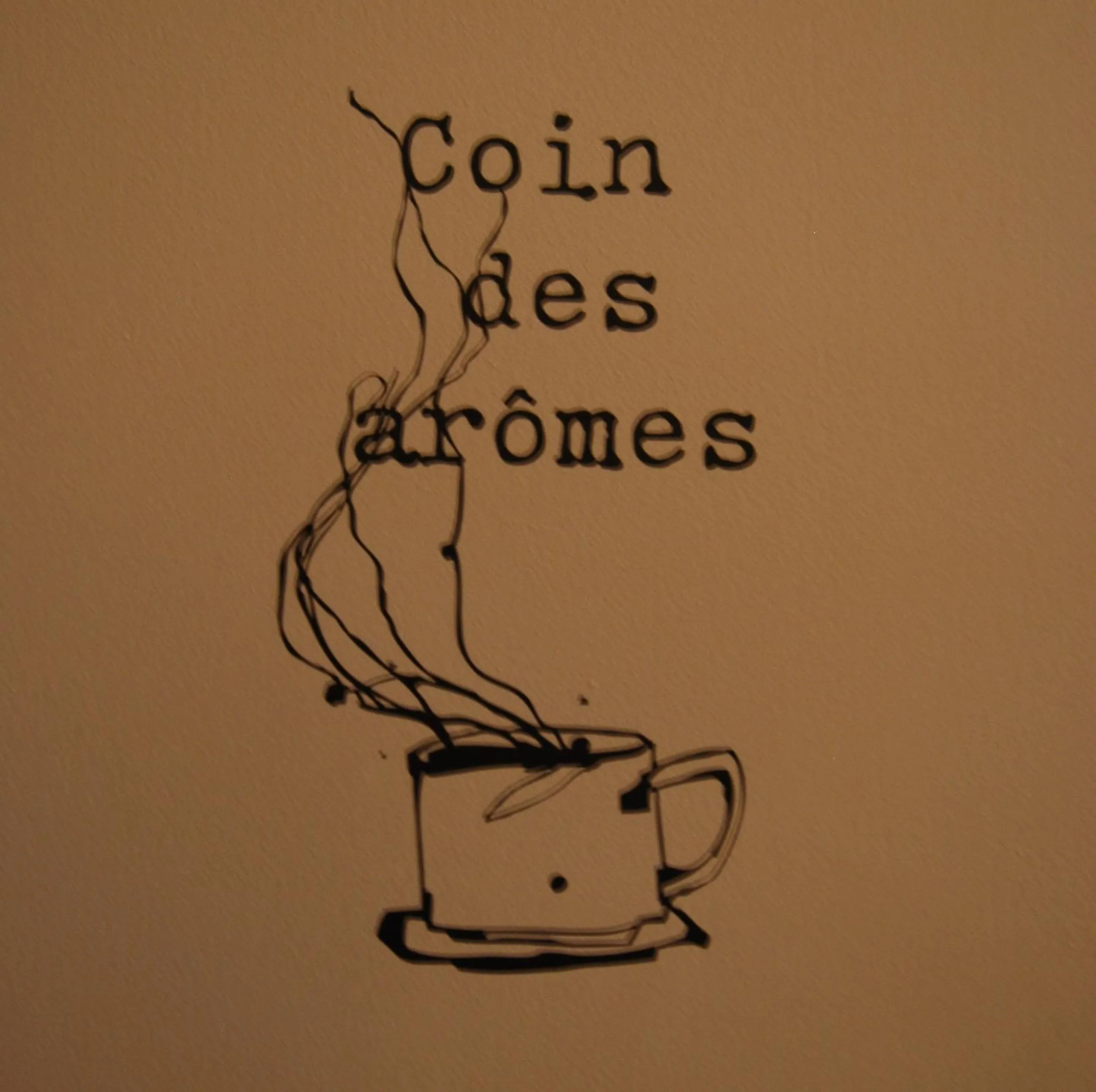 Decorative detail in Hôtel des Druides