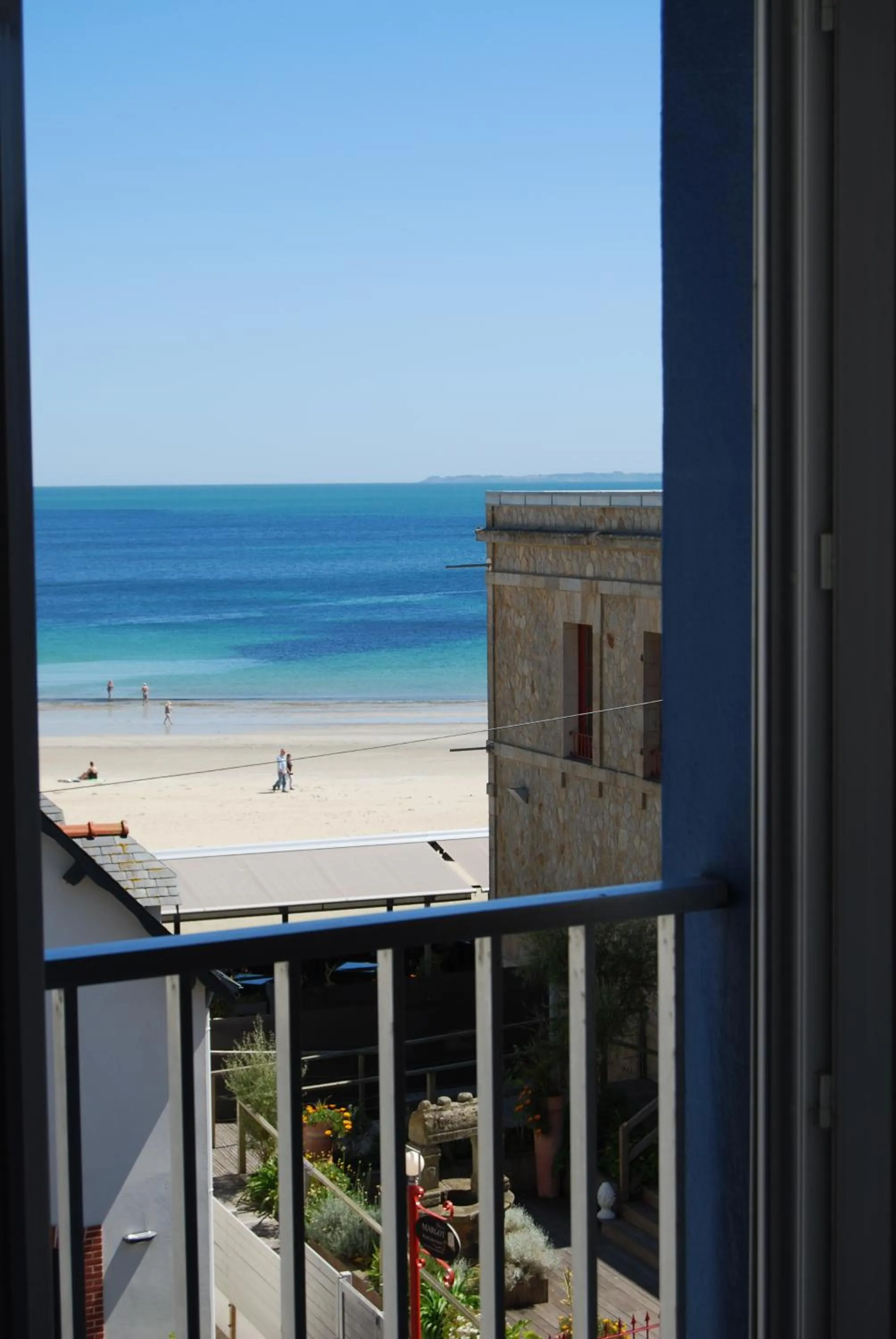 Sea view in Hôtel des Druides