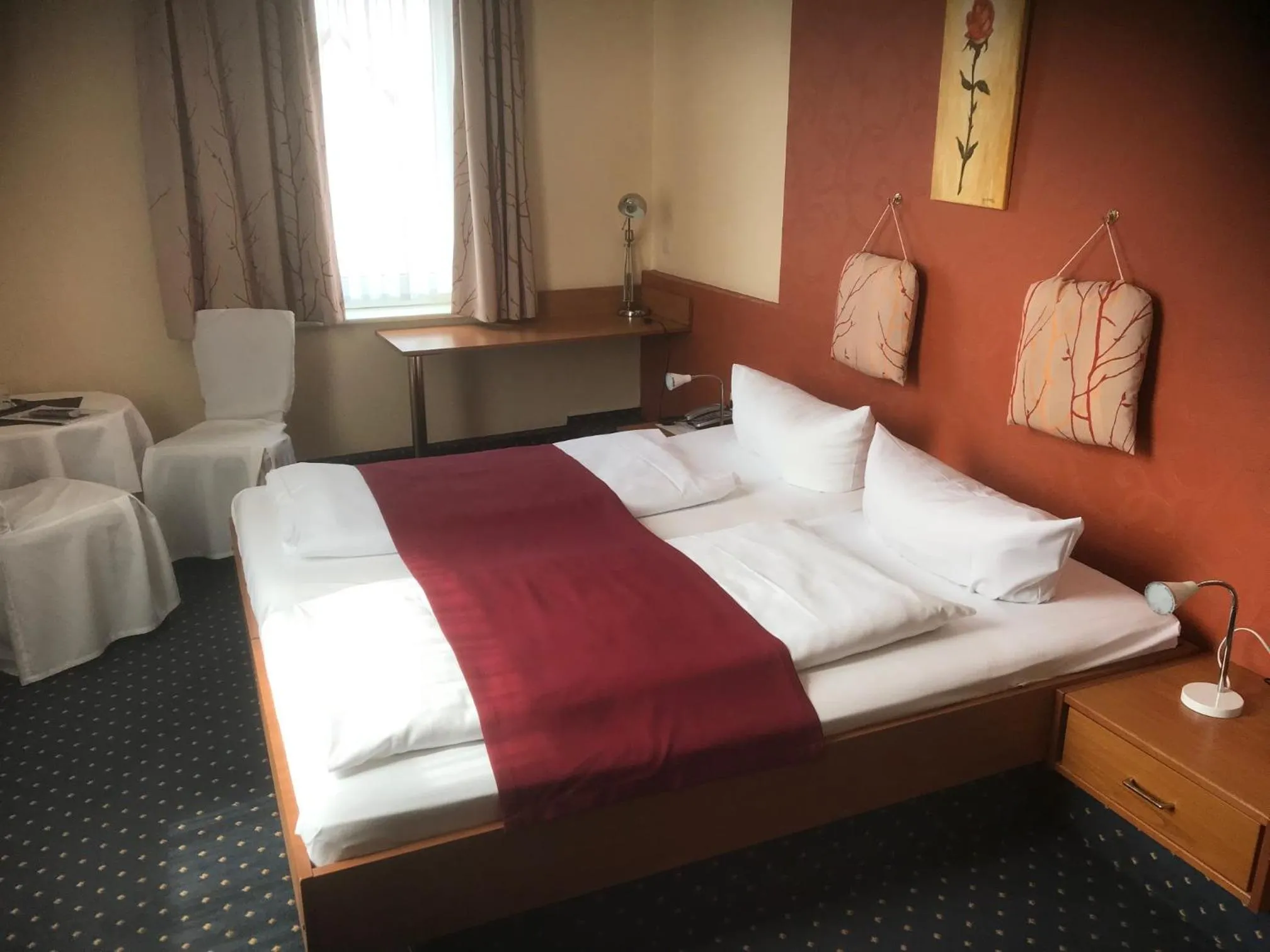 Bed in Hotel Hohenzollern