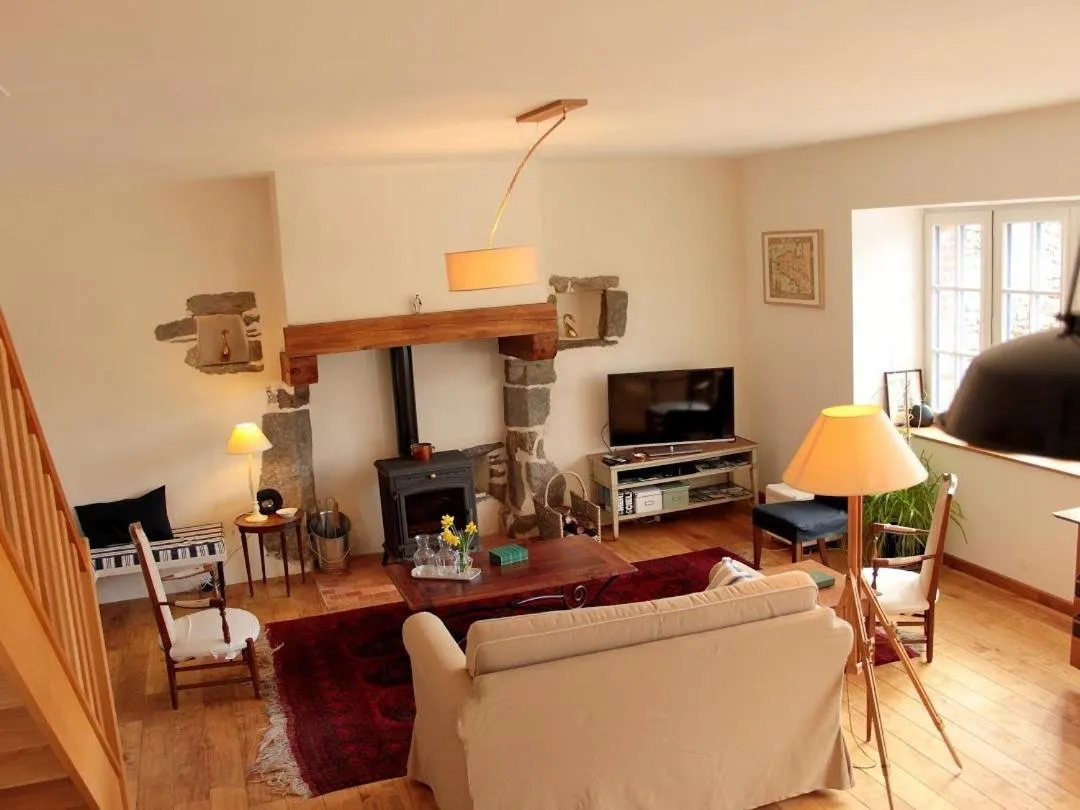 Living room in La Petite Ville Aze