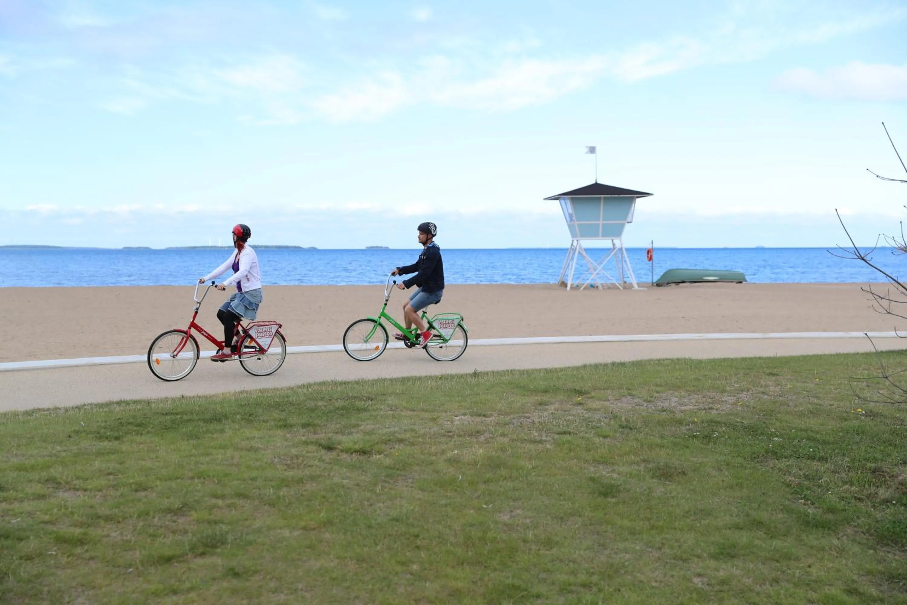 Beach in Nallikari Seaside Villas
