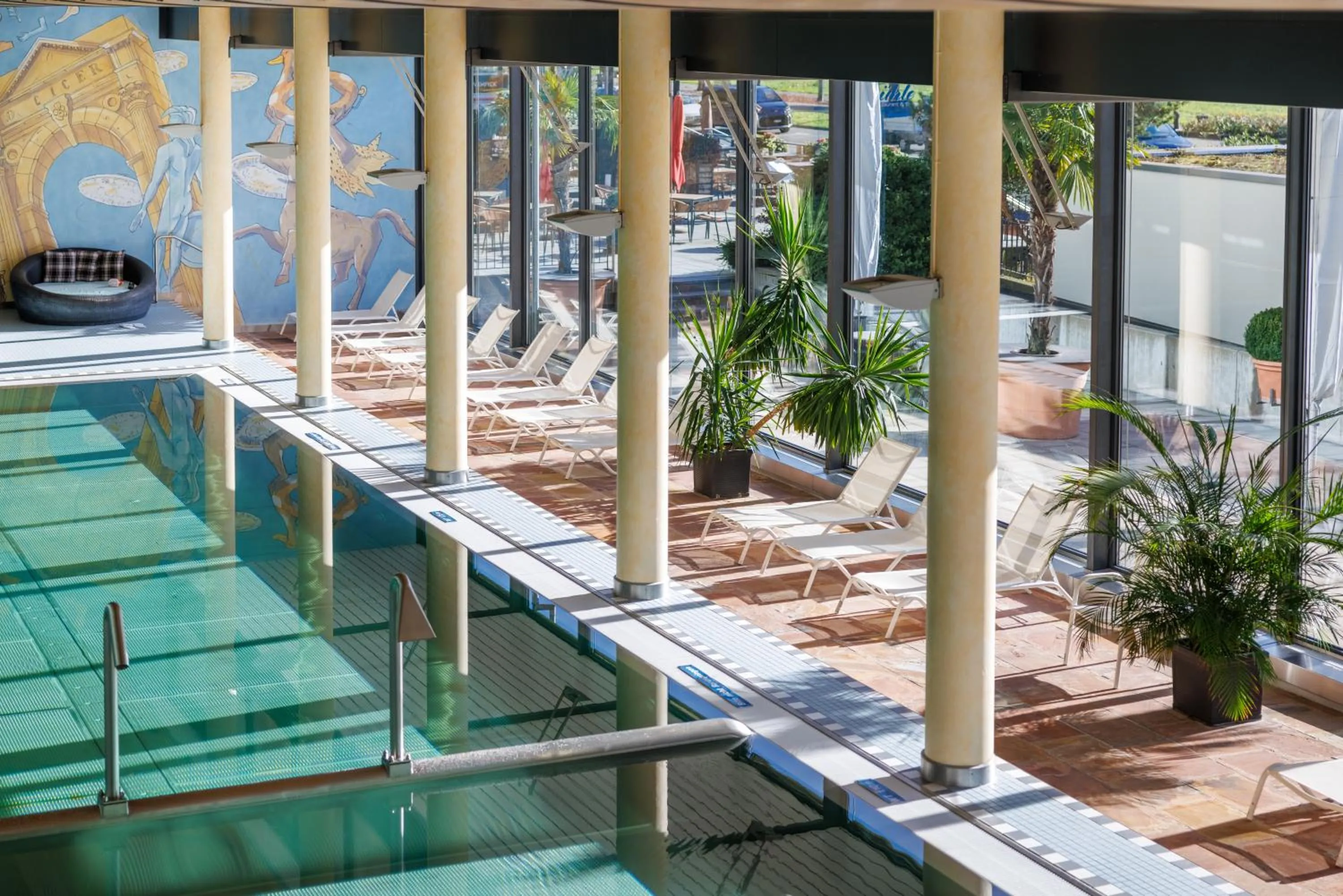 Swimming pool in Hapimag Ferienwohnungen Interlaken