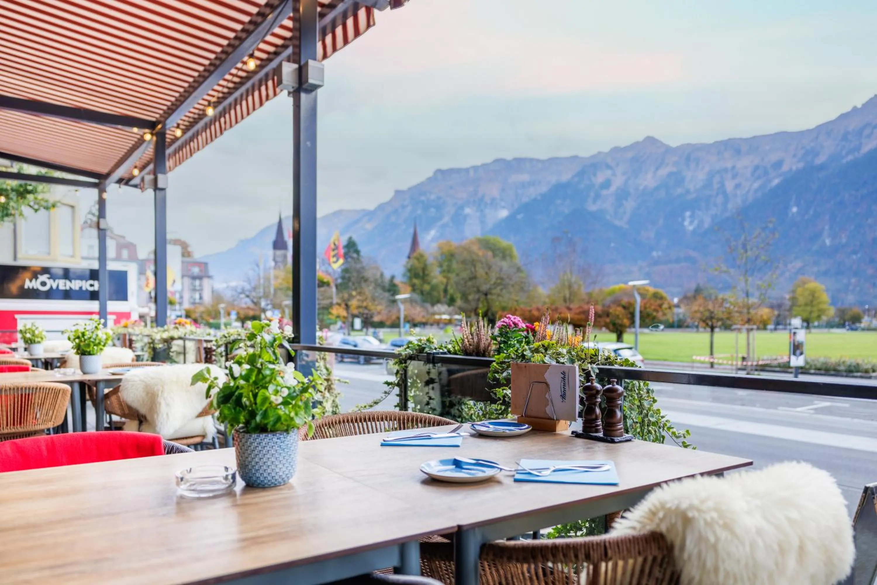 Restaurant/places to eat in Hapimag Ferienwohnungen Interlaken