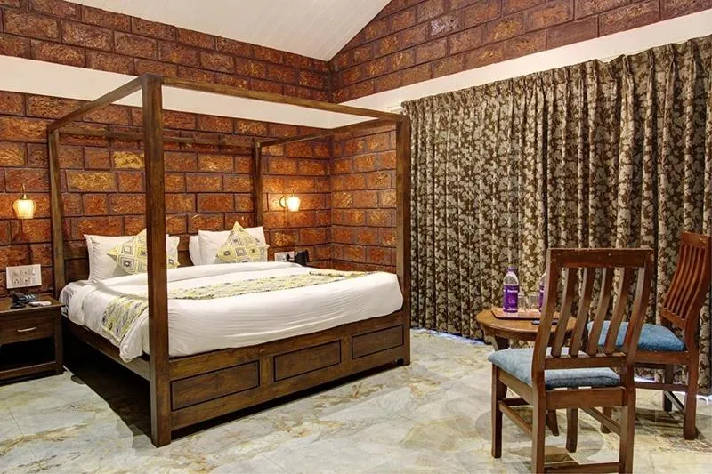 Bed in Forest County Resort Mahabaleshwar