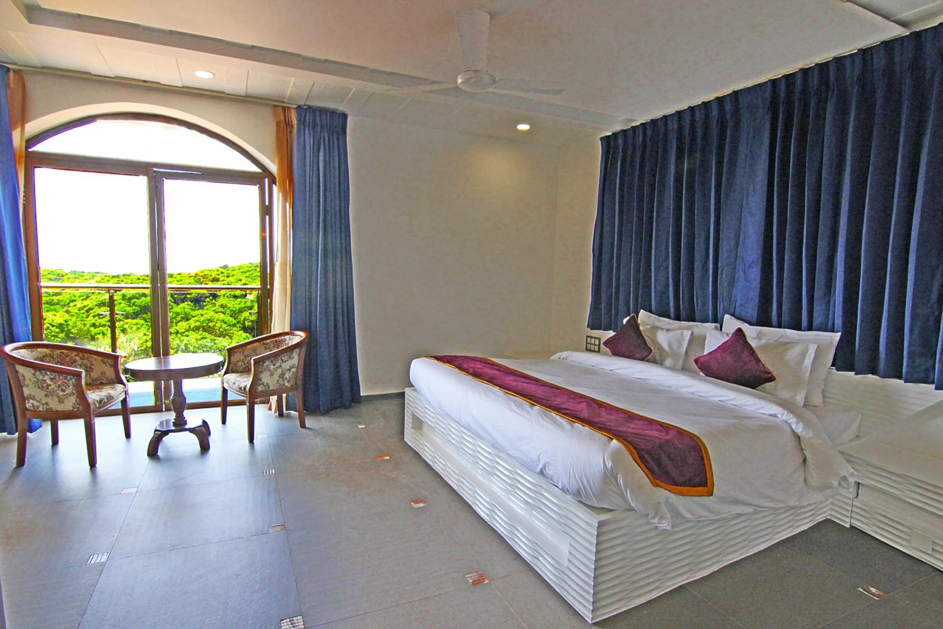 Bed in Forest County Resort Mahabaleshwar