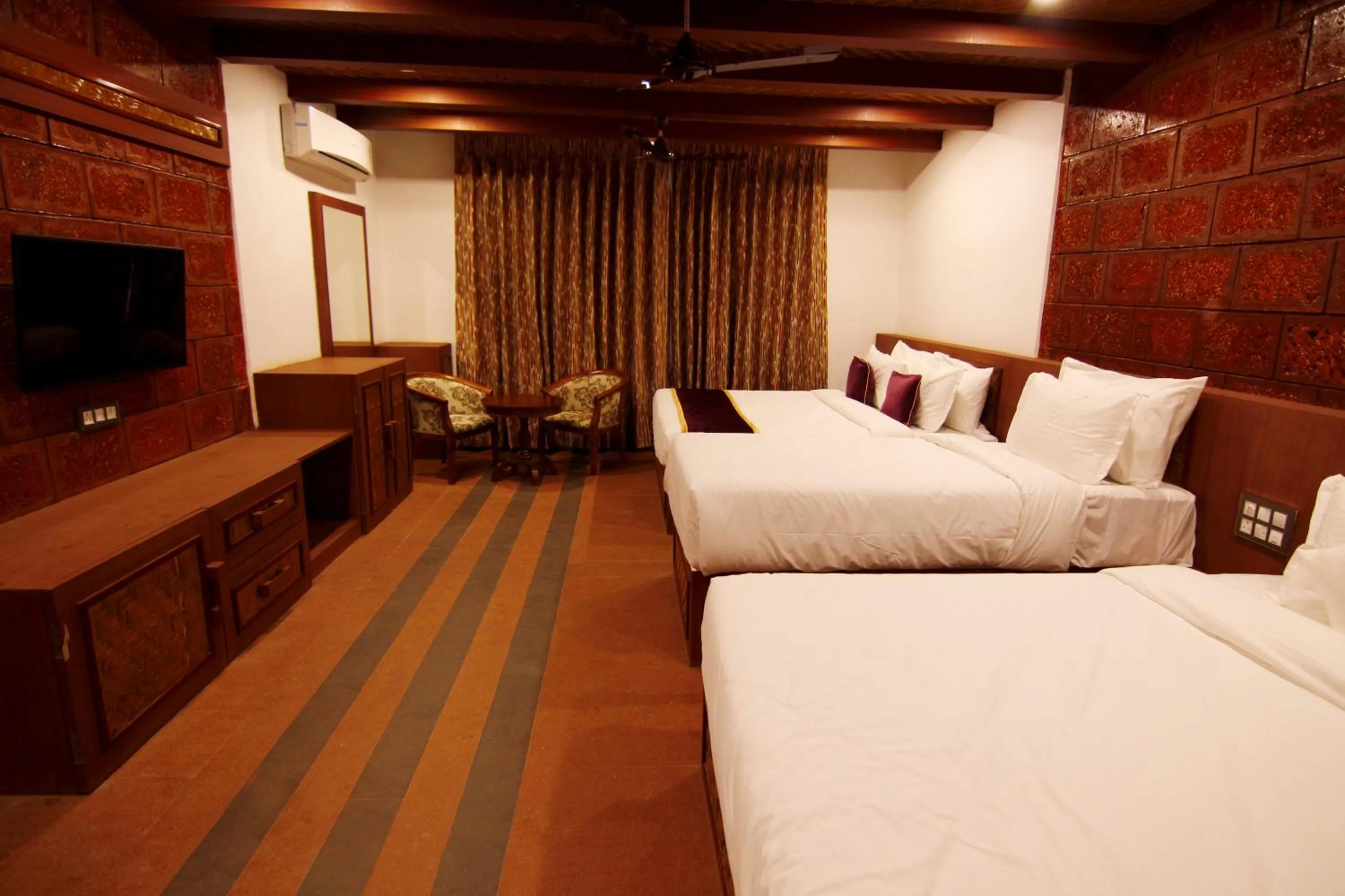 Bed in Forest County Resort Mahabaleshwar