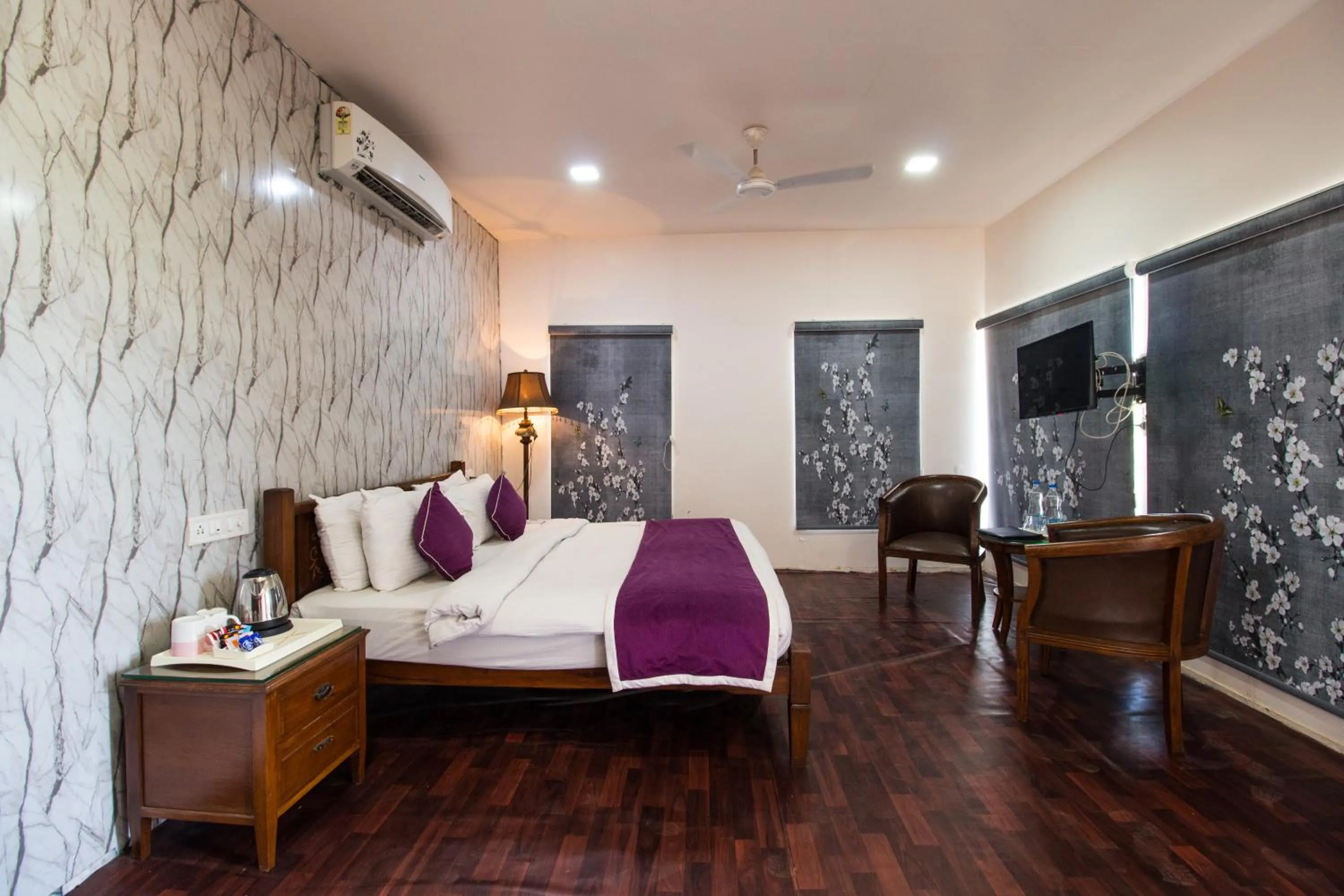 Bed in Forest County Resort Mahabaleshwar