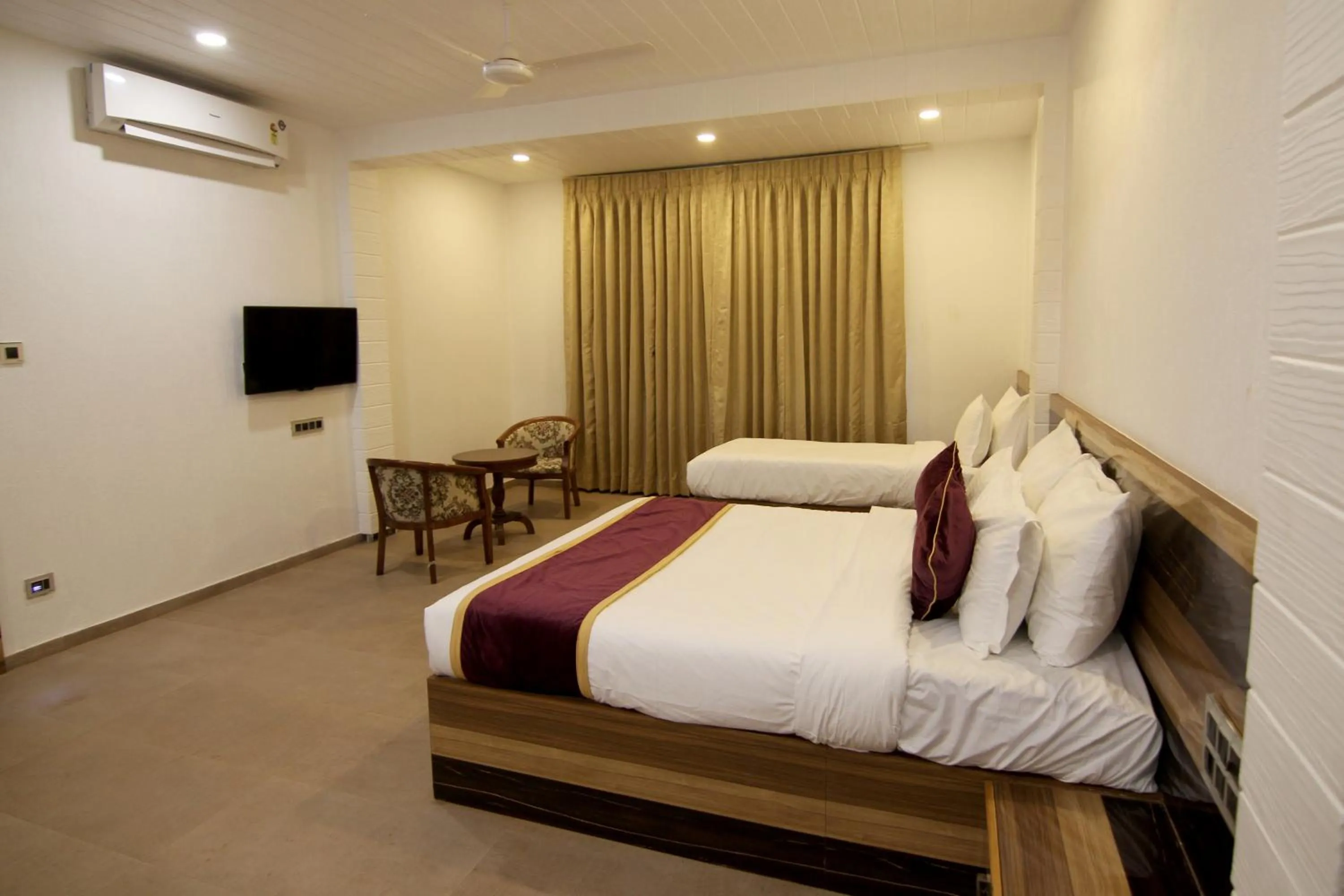 Bed in Forest County Resort Mahabaleshwar