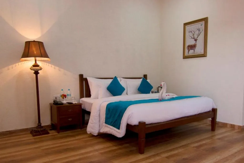 Bed in Forest County Resort Mahabaleshwar